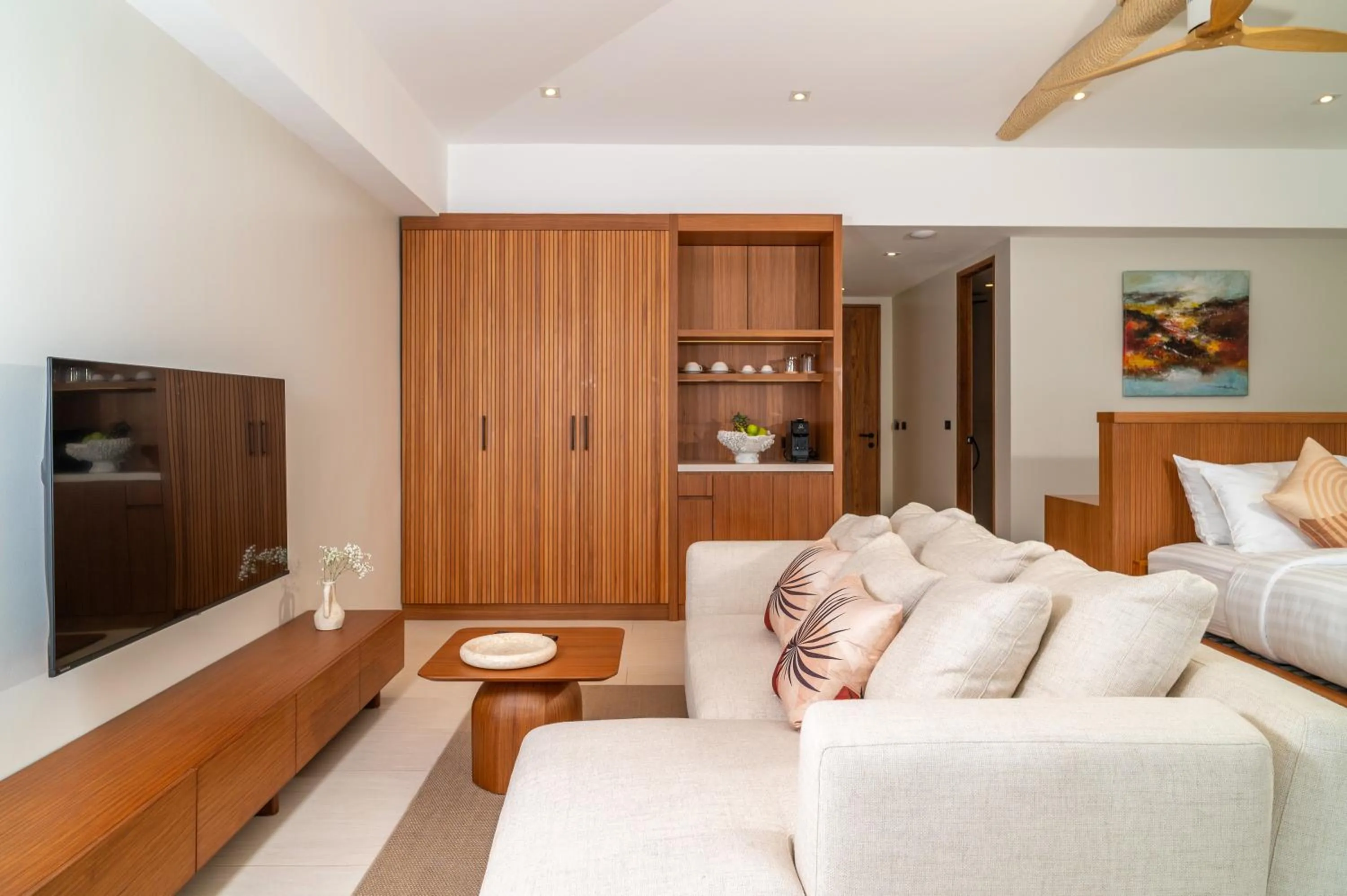 TV and multimedia in Baan Bophut Beach Hotel Samui - SHA Extra Plus