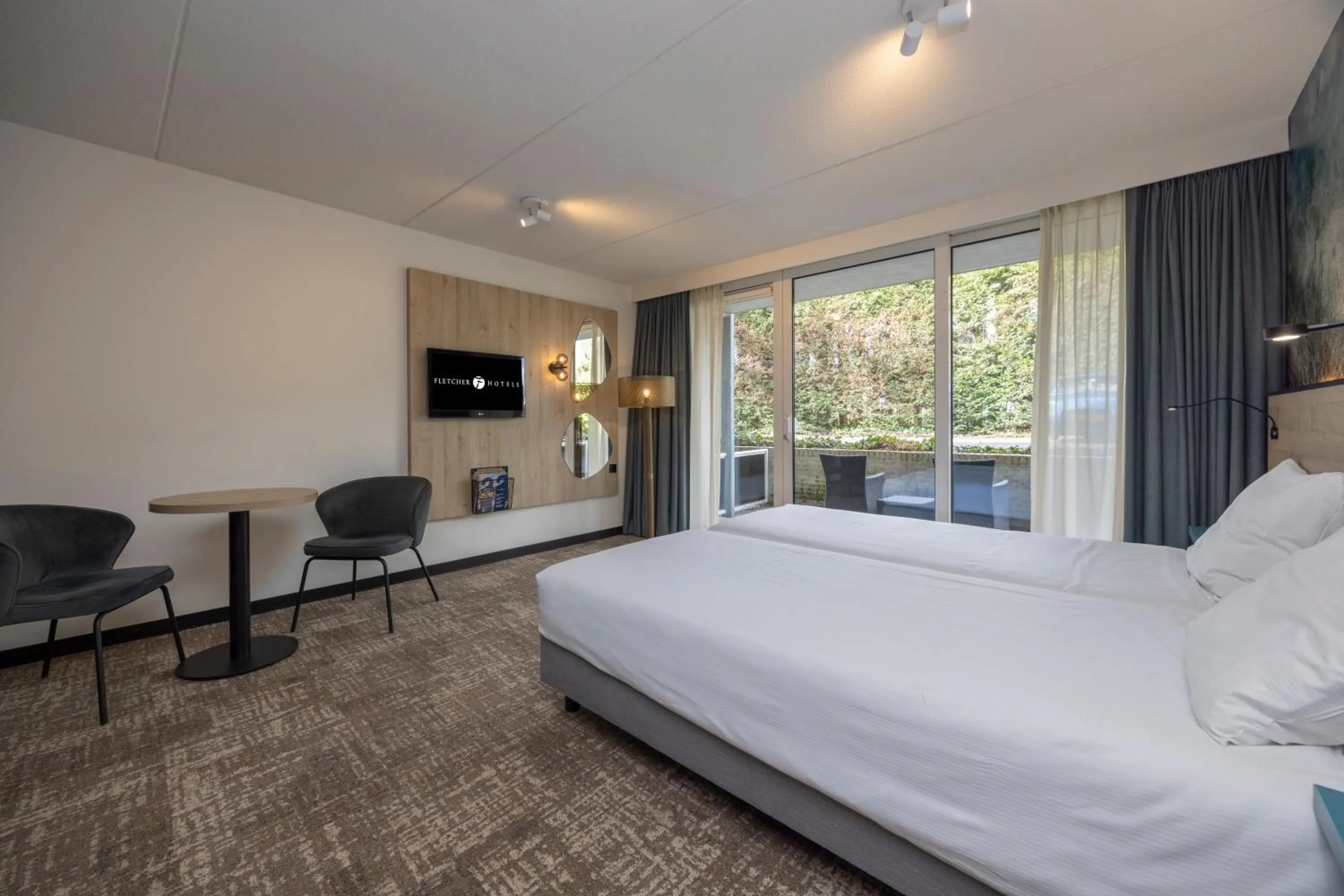 Bed in Fletcher Hotel Jan van Scorel