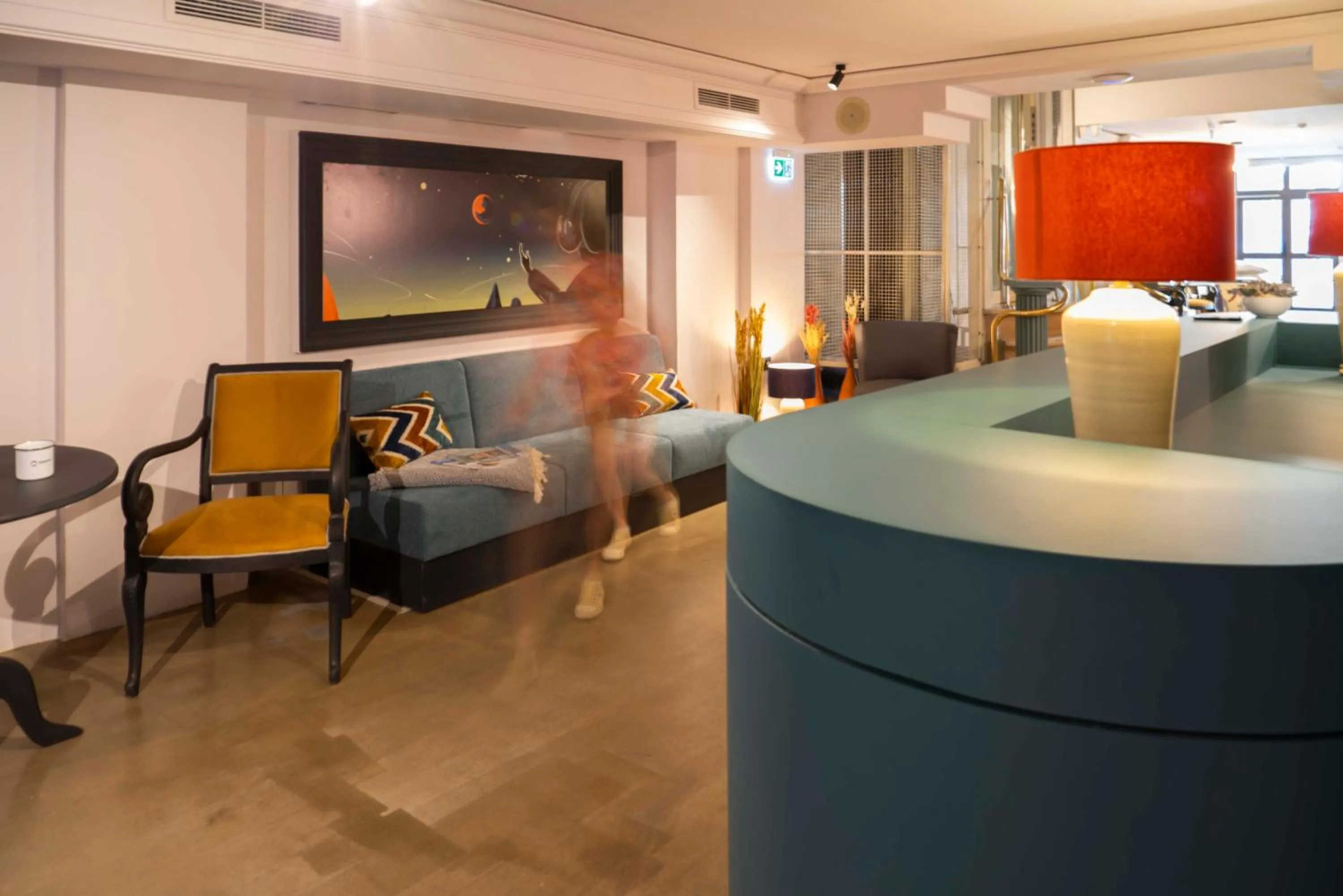 Lobby or reception, Bed in Maria Luisa by INTROVERT HOTELS