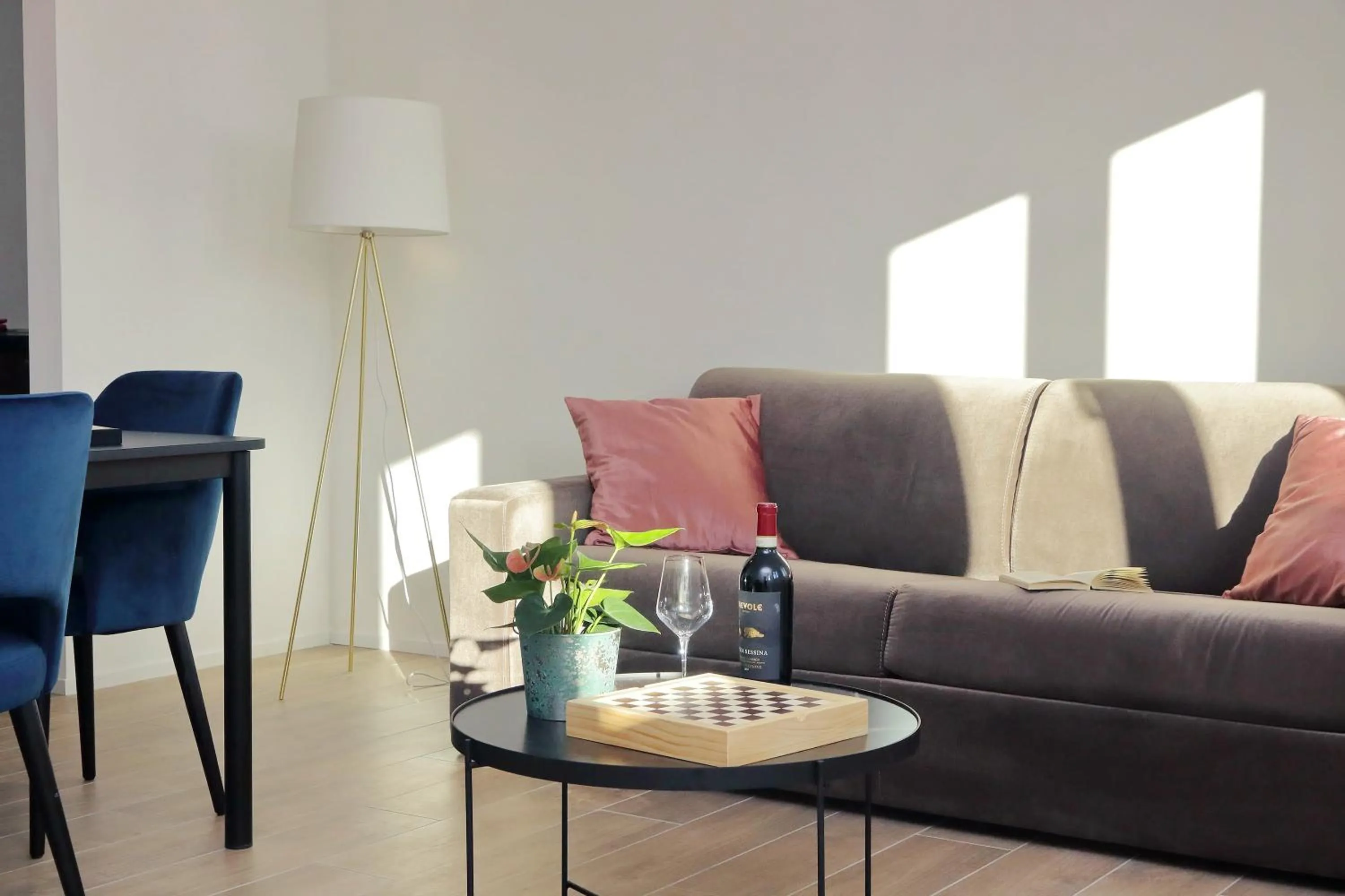 Living room in Siena Hills Apartments