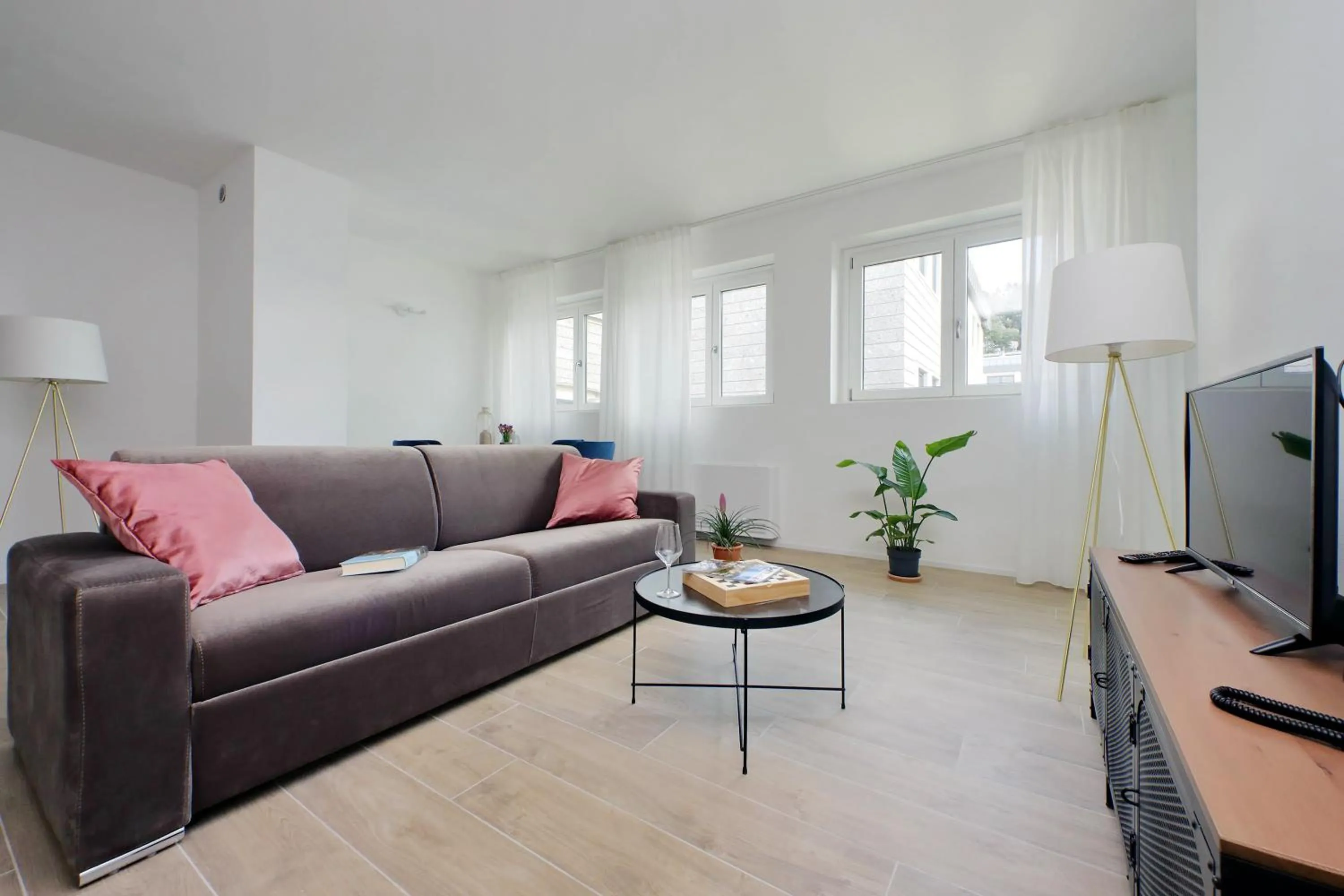 Living room in Siena Hills Apartments