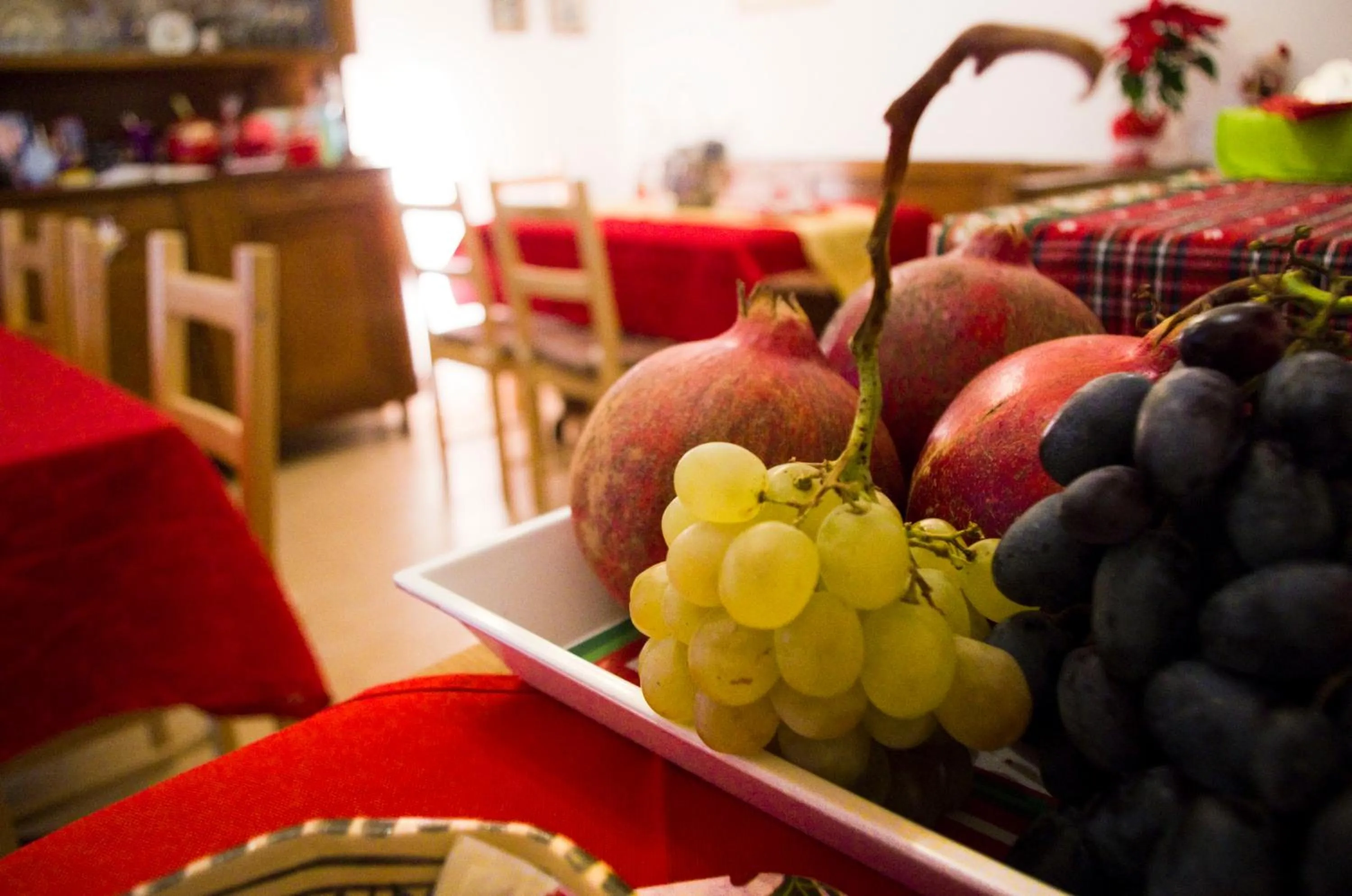 Buffet breakfast in B&B dai Carari