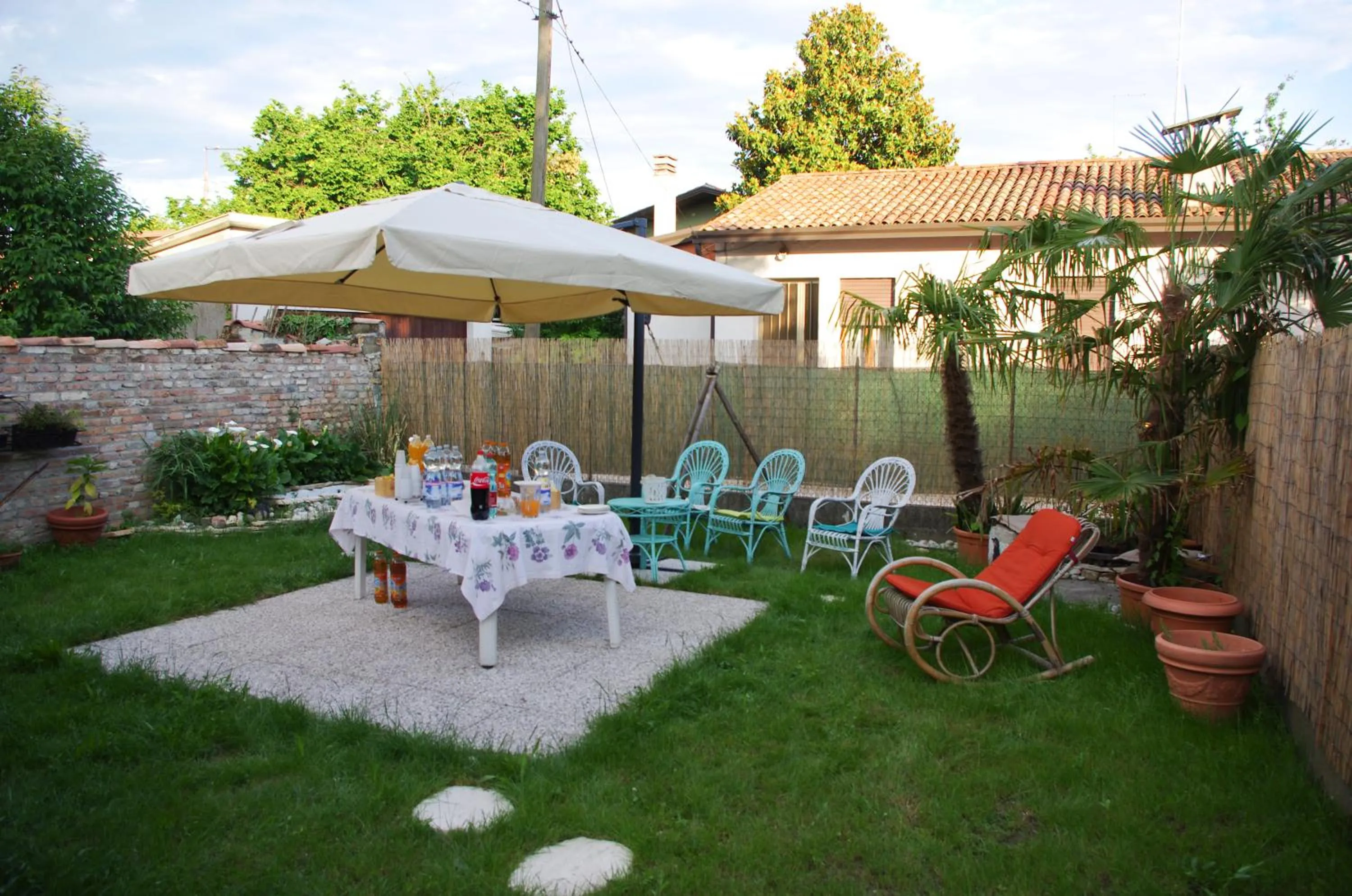 Patio in B&B dai Carari