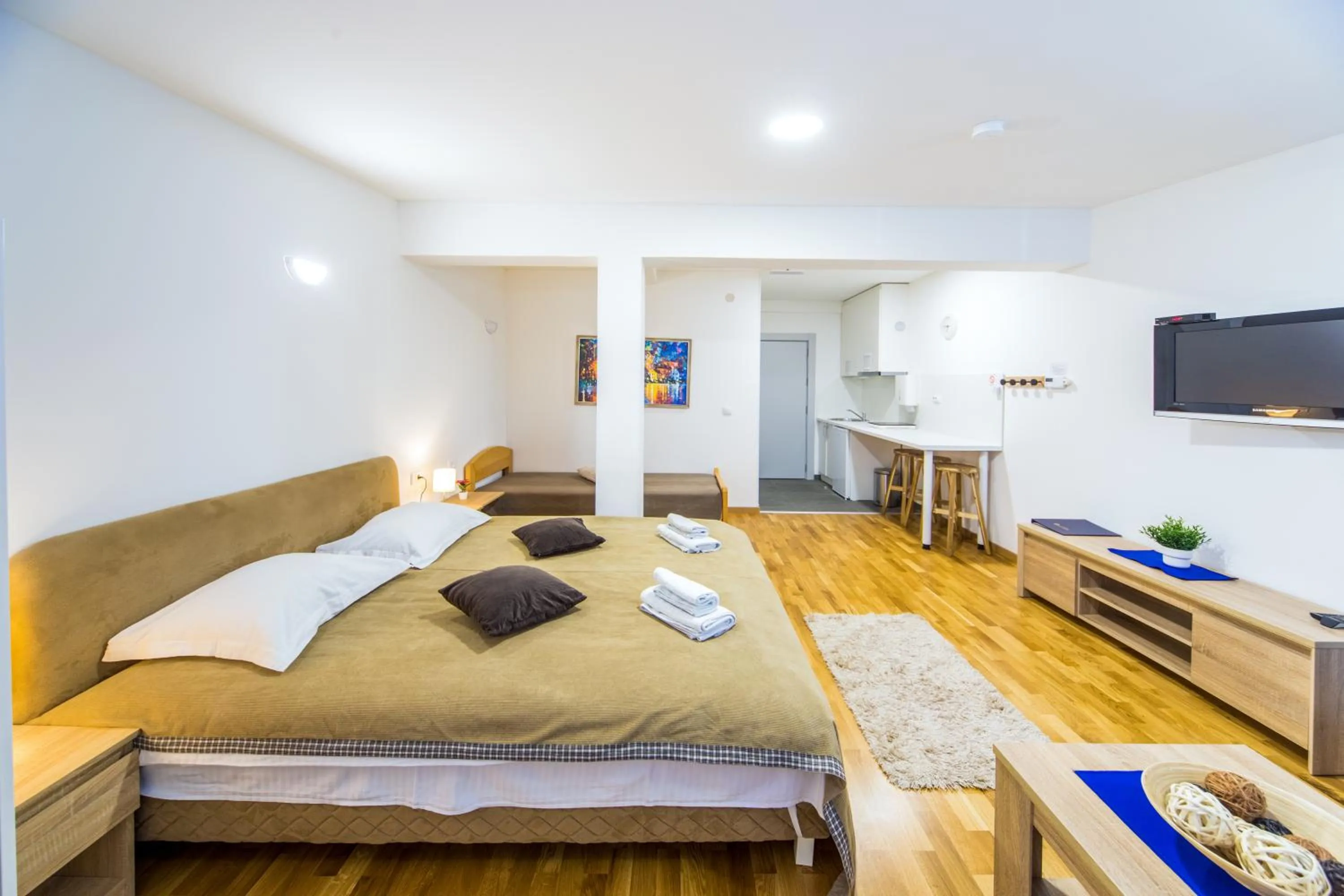 Bed in F Apartmani Kragujevac