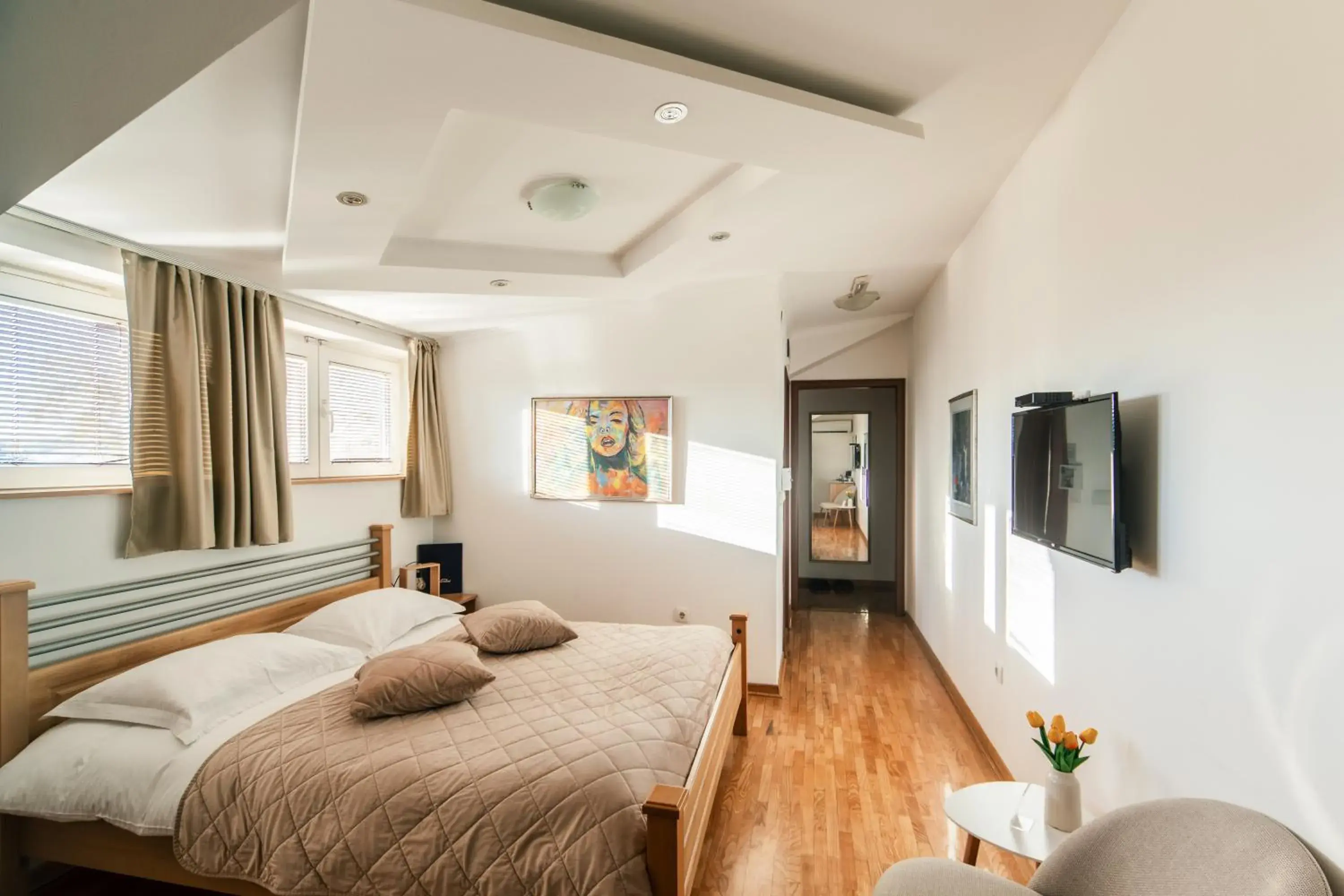 Triple - single occupancy - Smoking Room in F Apartmani Kragujevac Triple - single occupancy - Smoking Room in F Apartmani Kragujevac