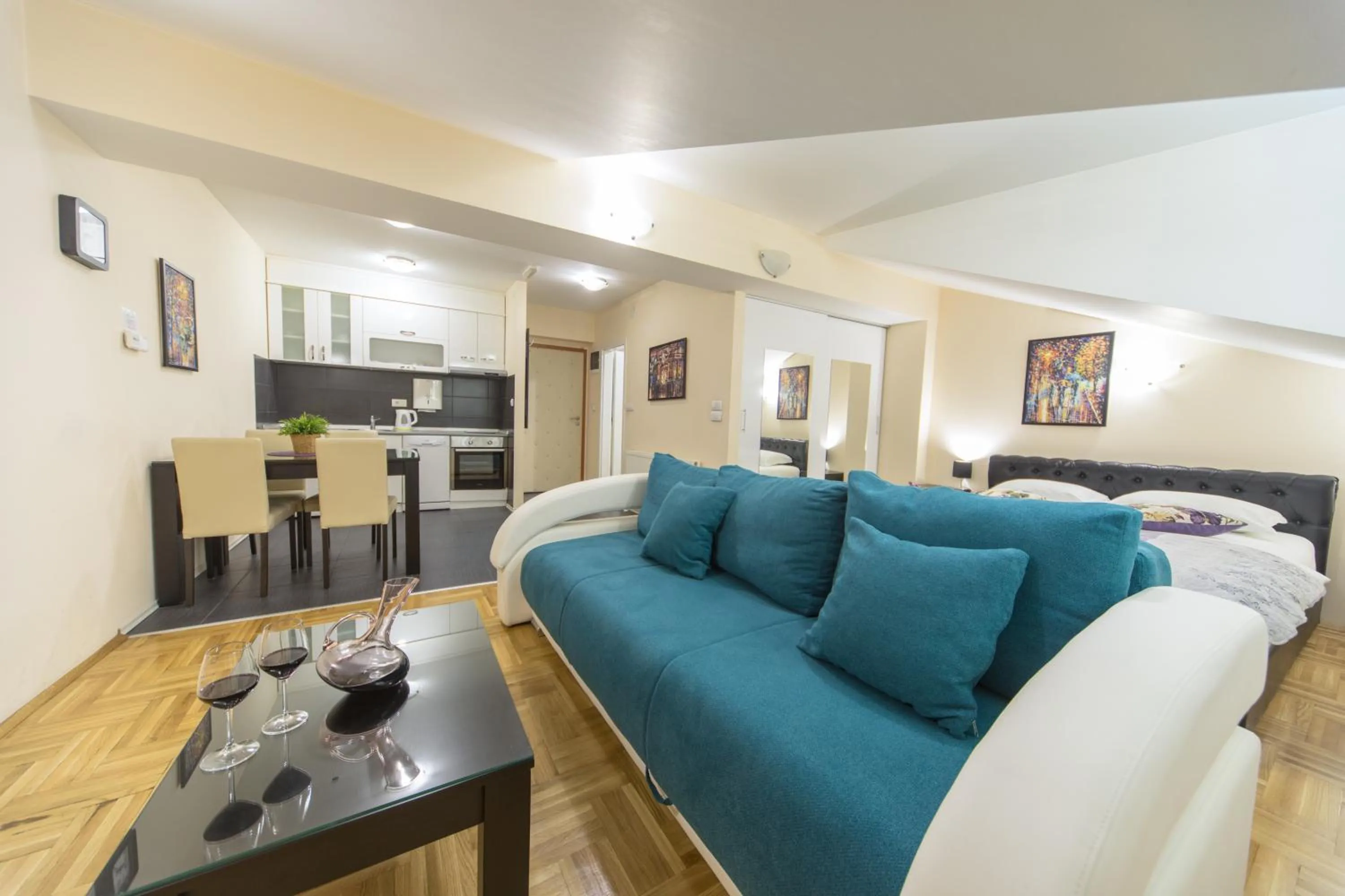 Living room in F Apartmani Kragujevac