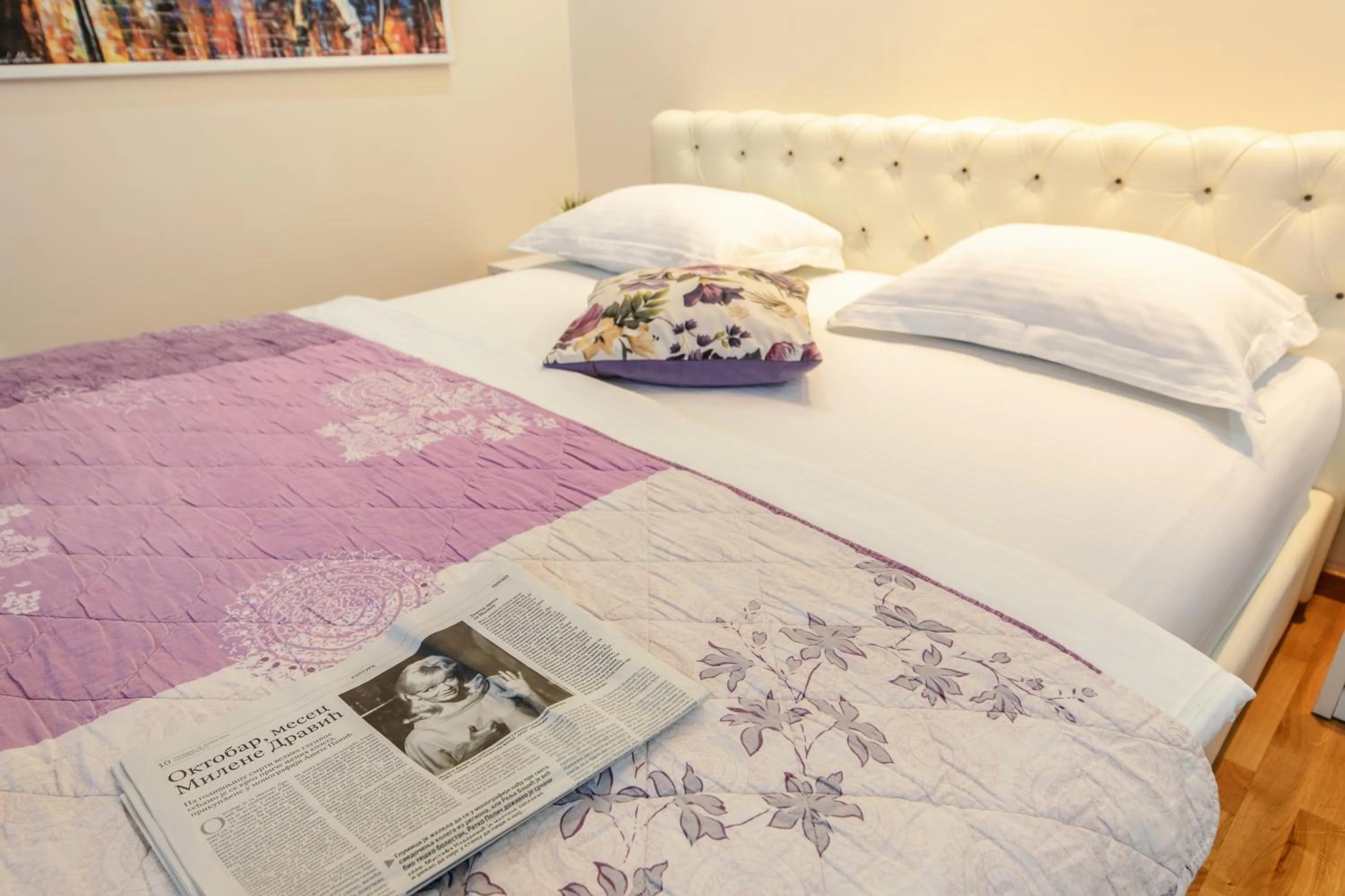 Bed in F Apartmani Kragujevac