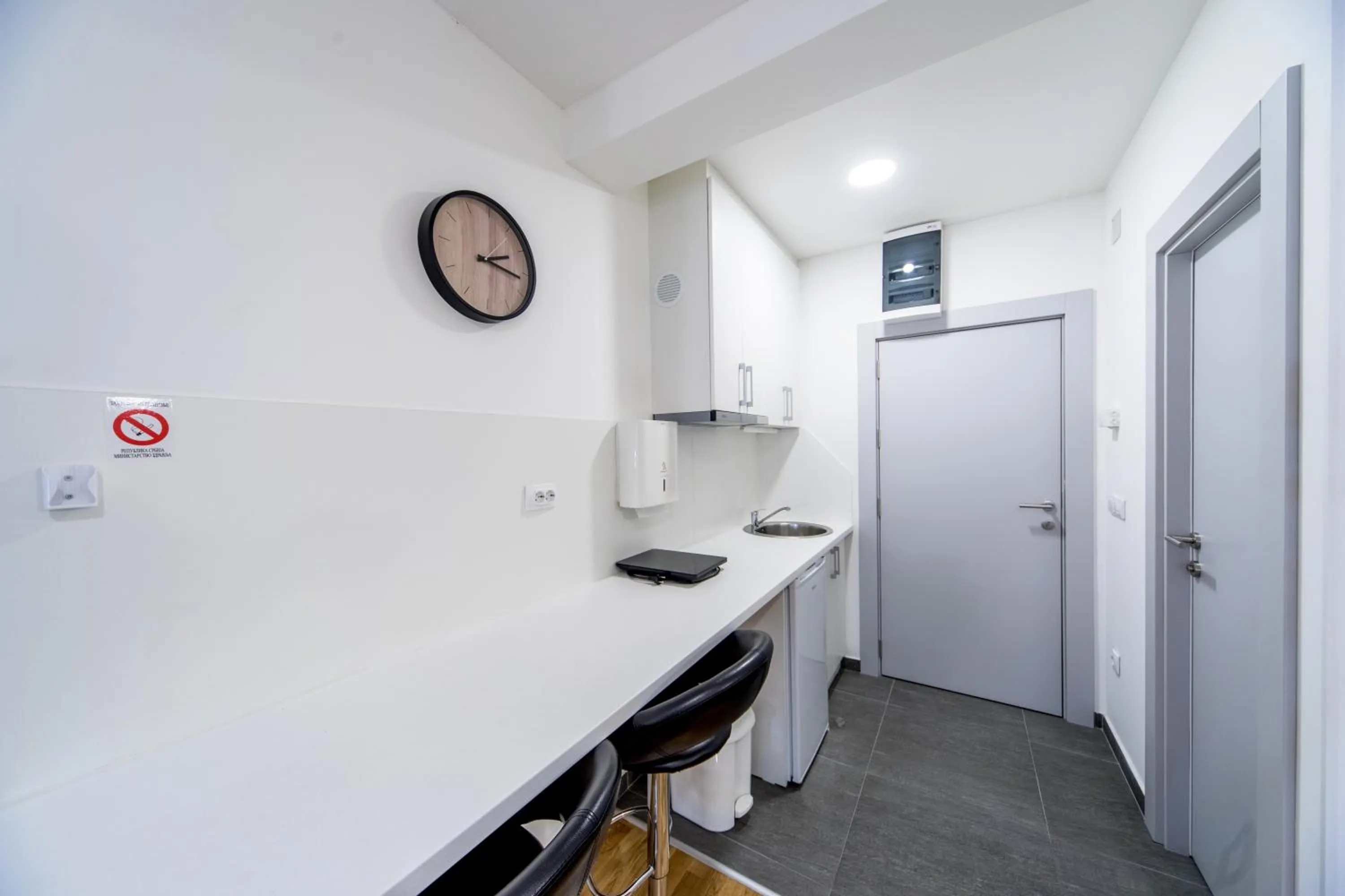 Kitchen or kitchenette in F Apartmani Kragujevac
