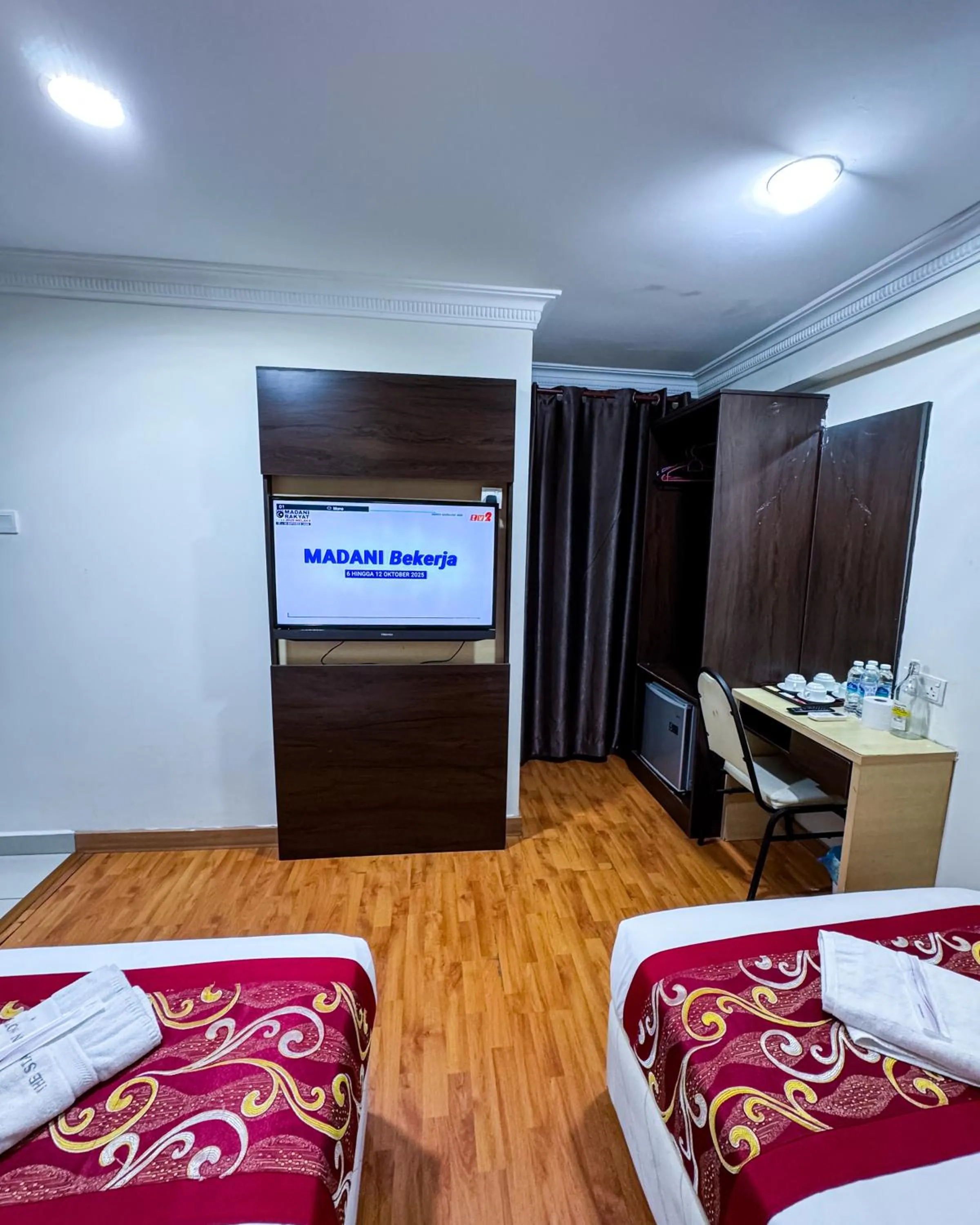 Bed in THE STARION HOTEL BUKIT BINTANG