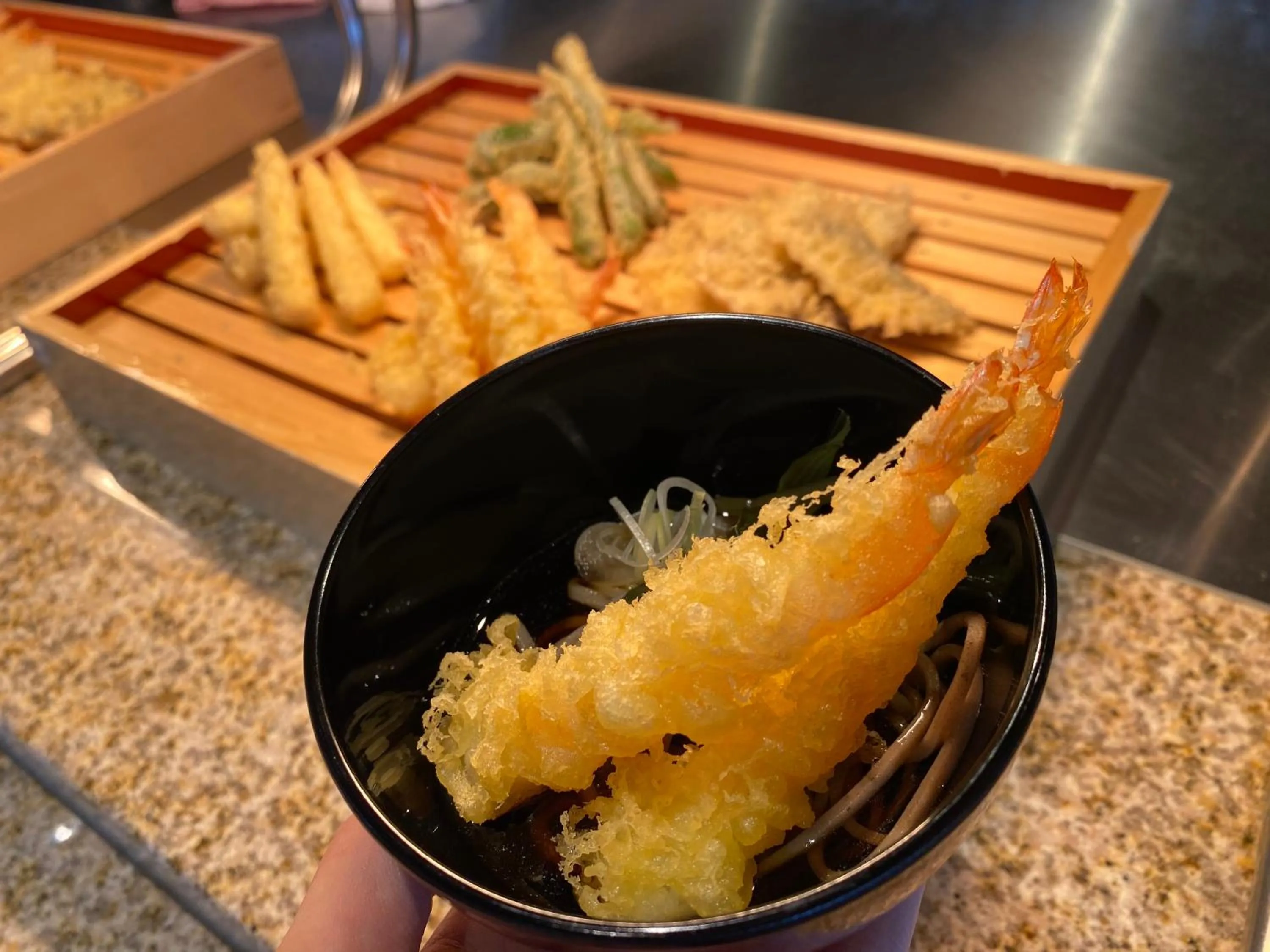 Food and drinks in La vista Yokosuka Kannonzaki Terrace