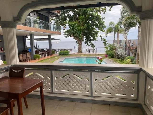 Balcony/Terrace in Baki Divers and Beach Resort