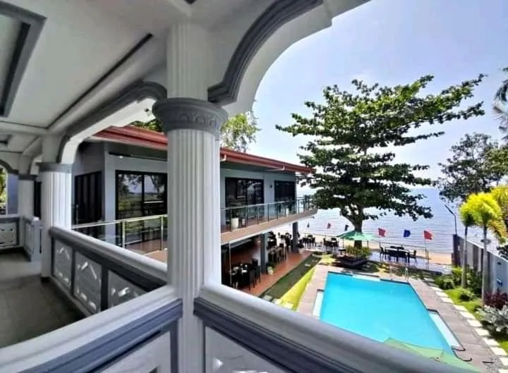Balcony/Terrace in Baki Divers and Beach Resort