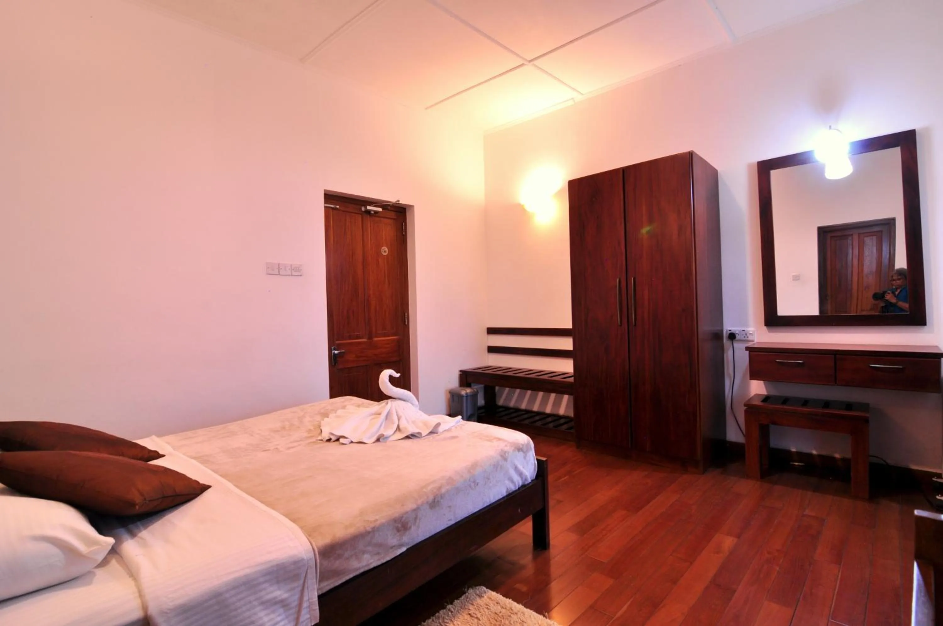 Bedroom, Bed in Clouds Holiday Bungalow