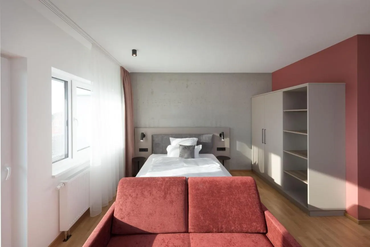 Bed in Brera Serviced Apartments Singen