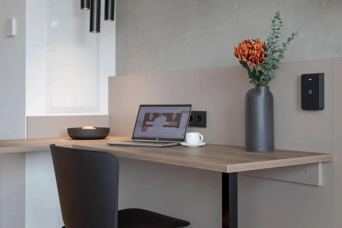 Seating area in Brera Serviced Apartments Singen