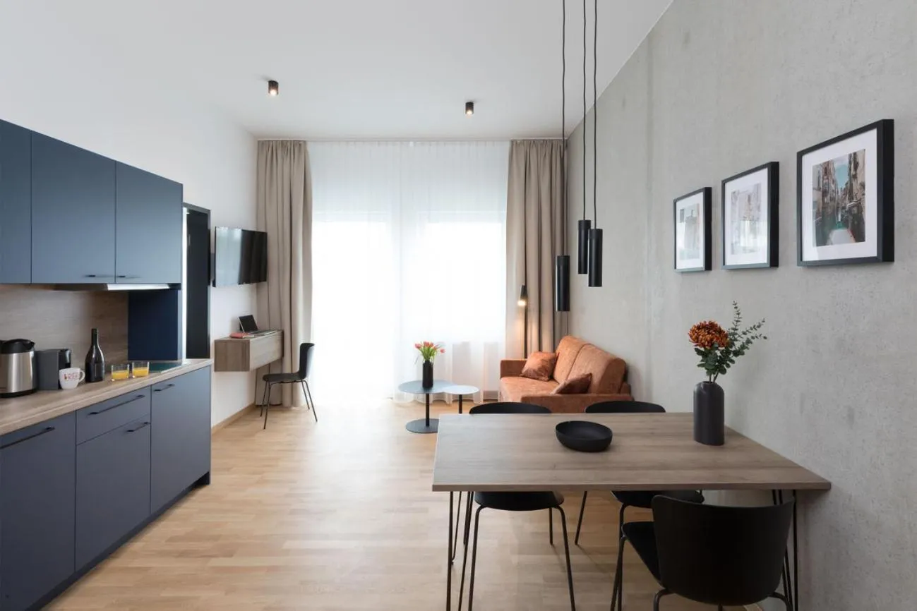 TV and multimedia in Brera Serviced Apartments Singen
