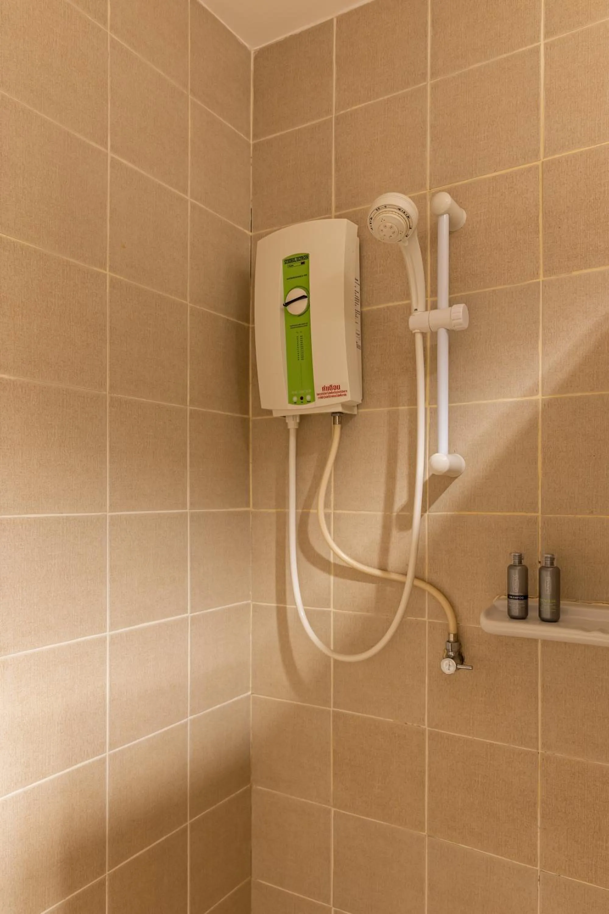 Shower in Na Thapae Chiangmai Hotel