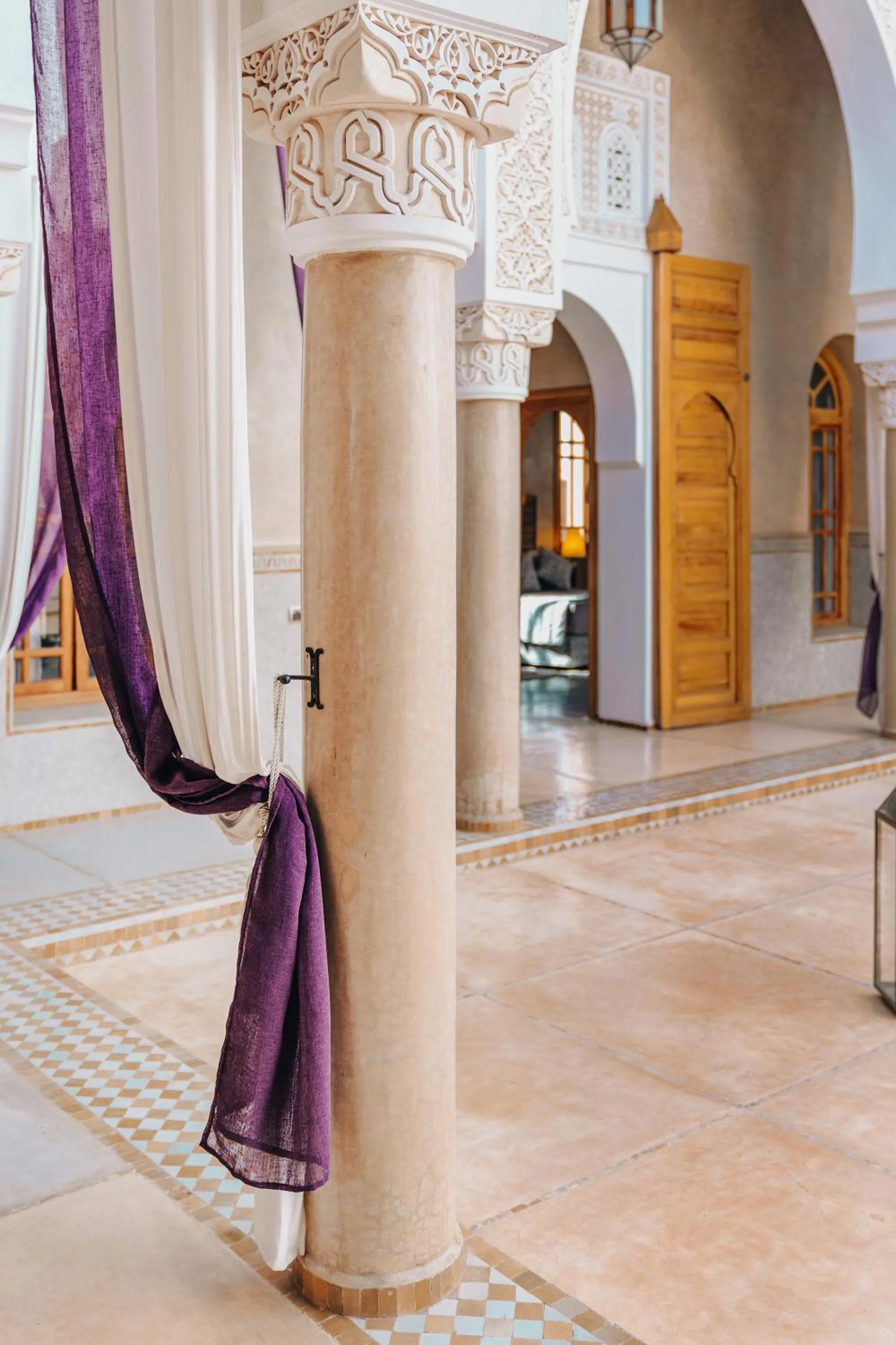 Patio in Palais Alcazar
