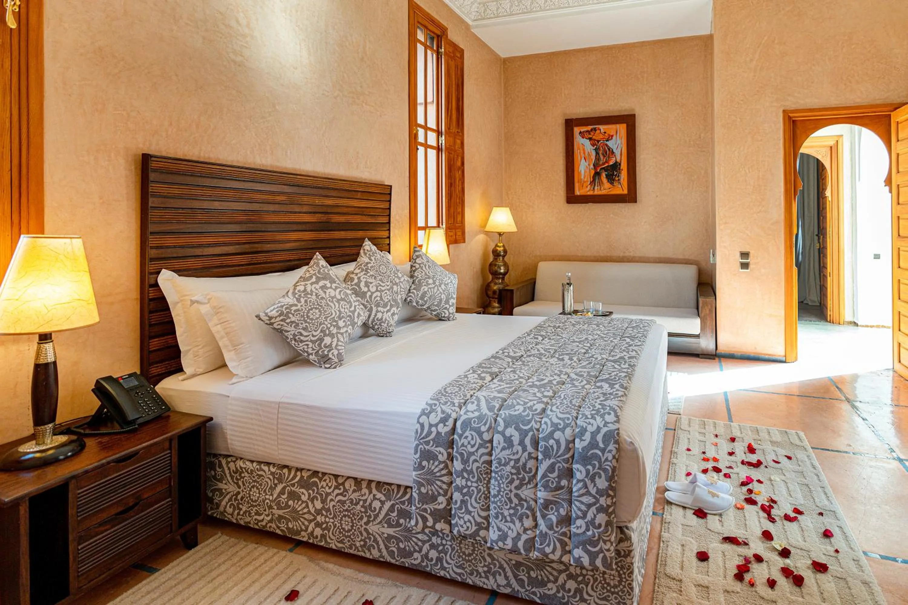 Bed in Palais Alcazar