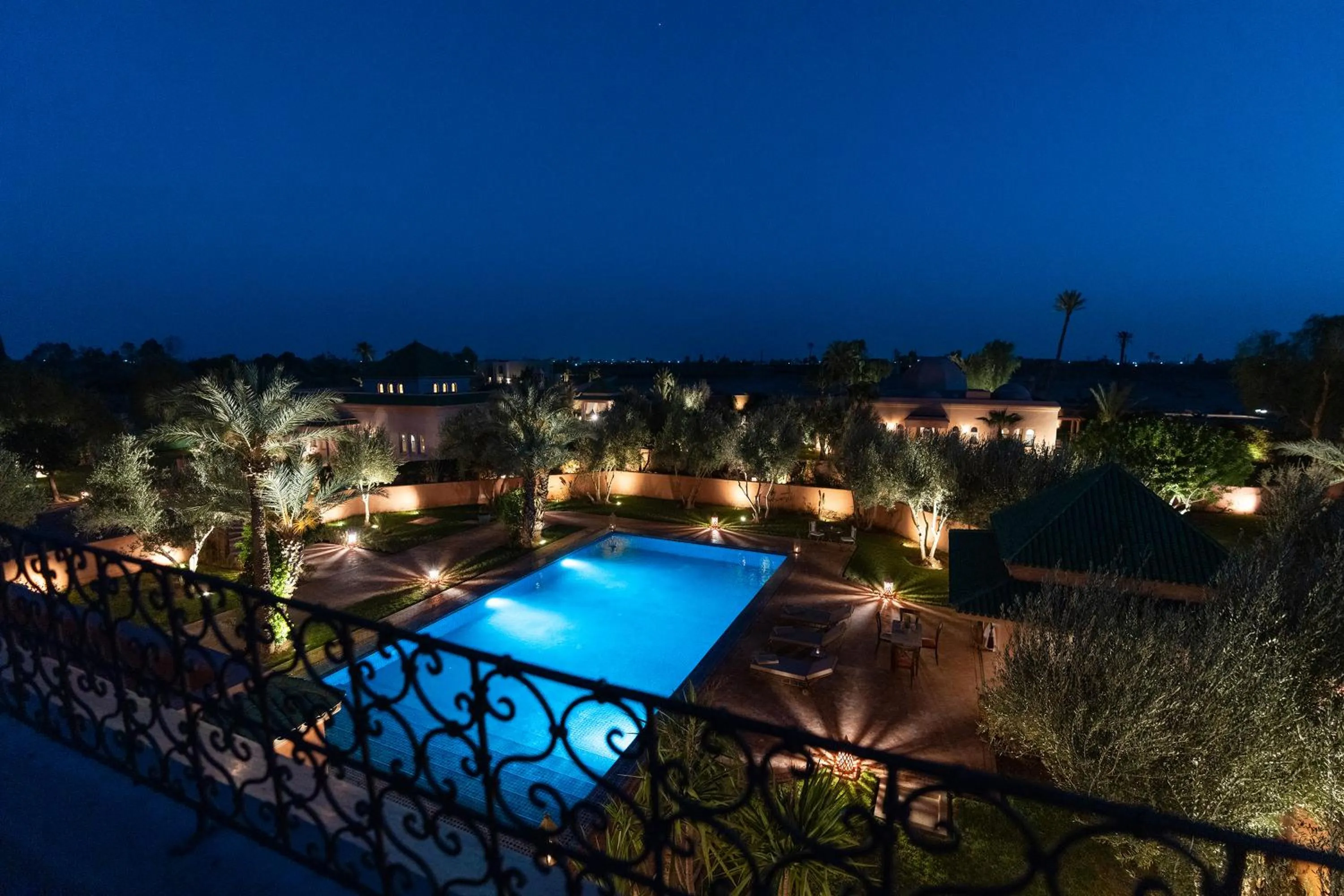 Night in Palais Alcazar