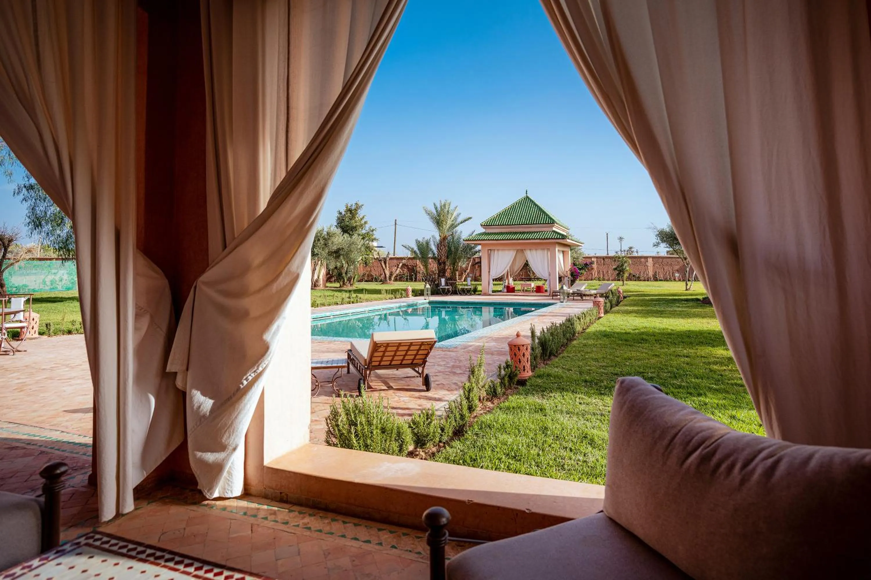 Patio in Palais Alcazar