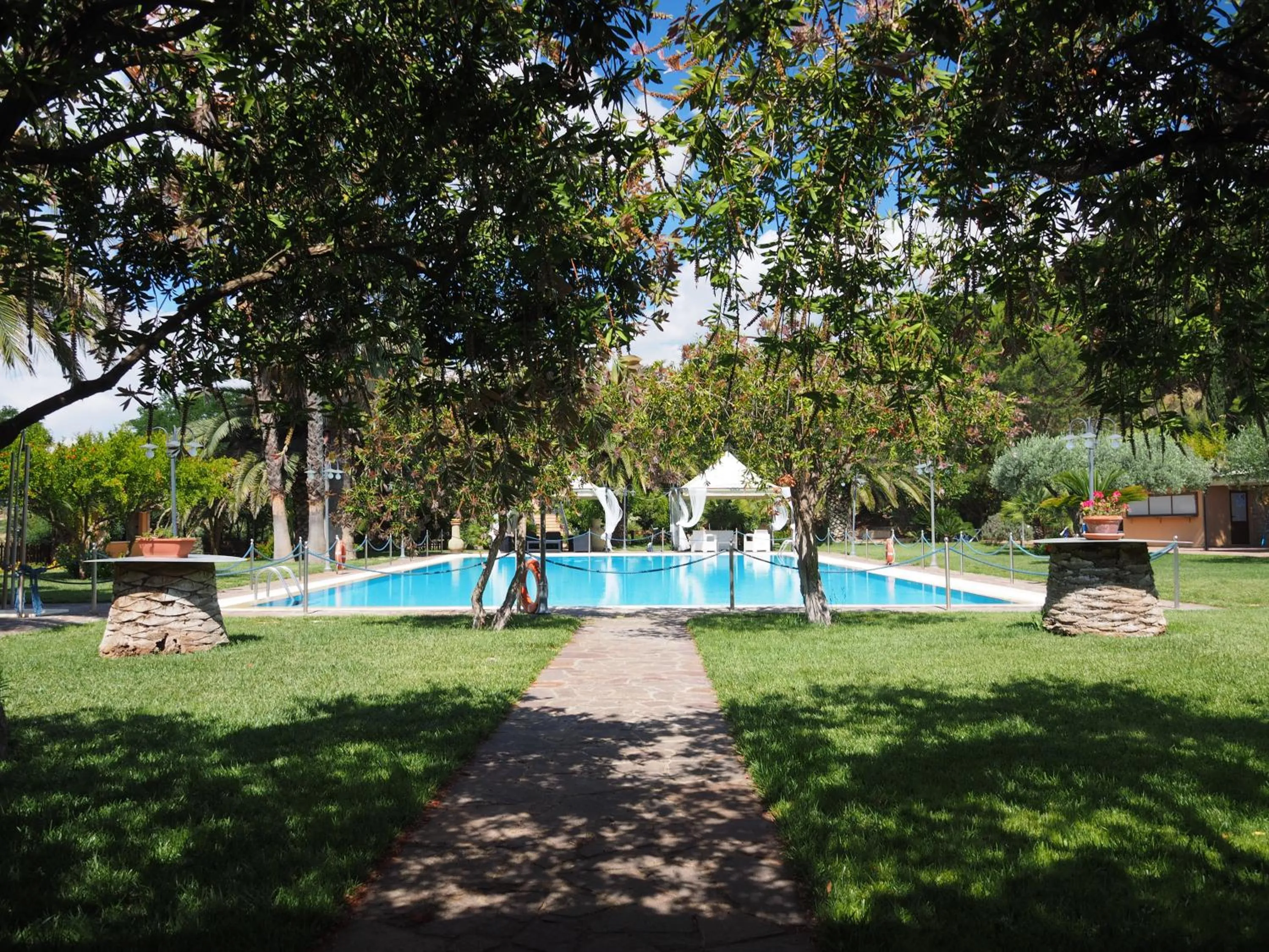 Garden in Agriturismo Il Drago