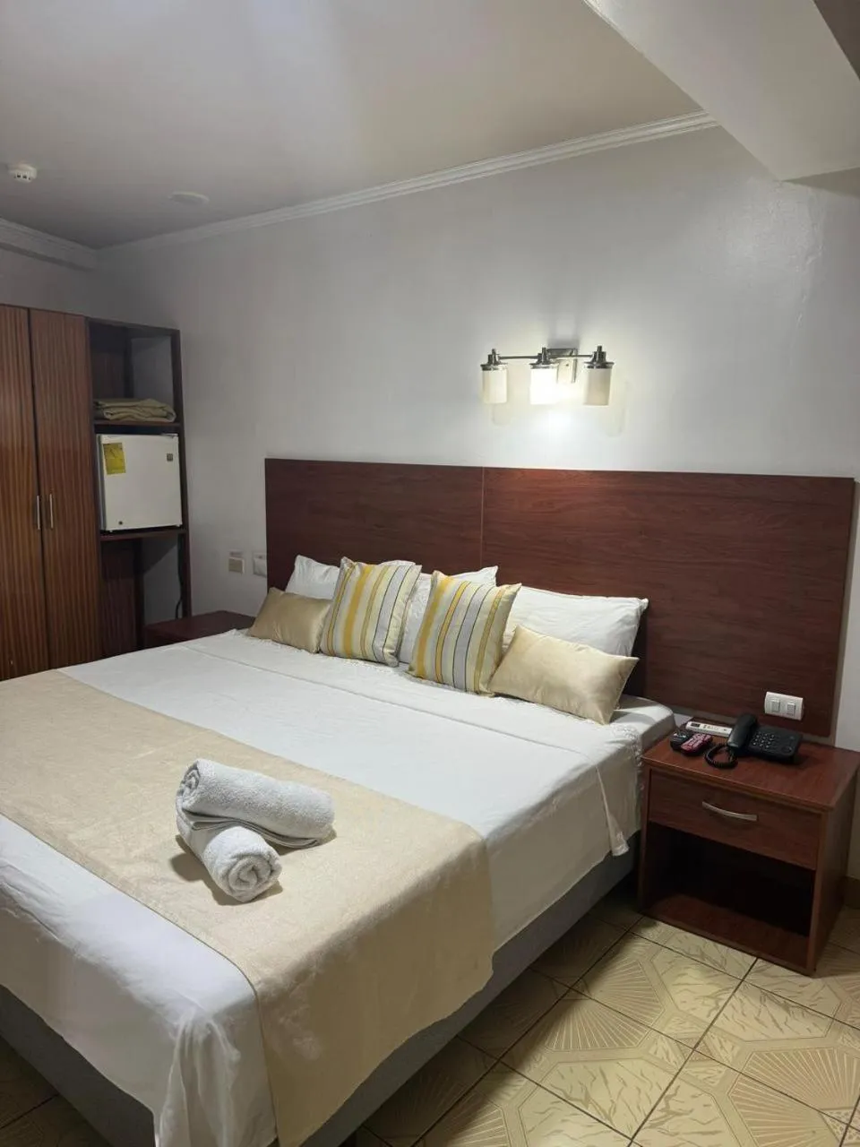 Bed in Hostal Bicentenario