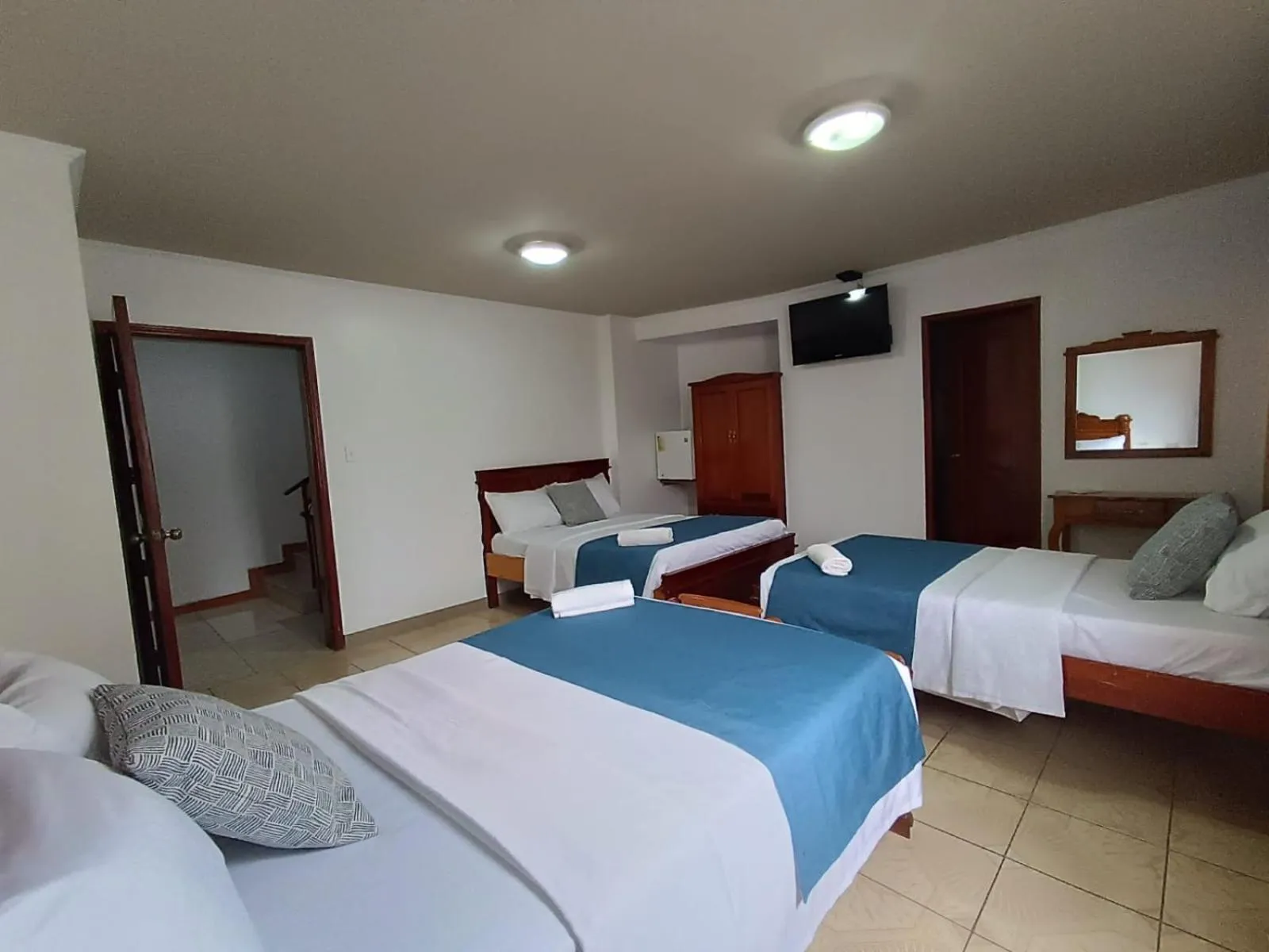 Bed in Hostal Bicentenario