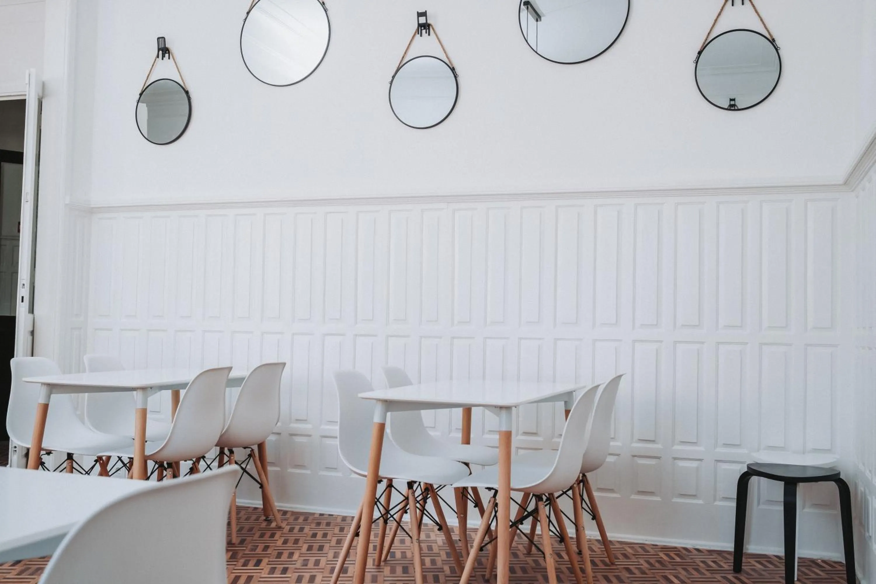 Dining area in OLOPO Hostel