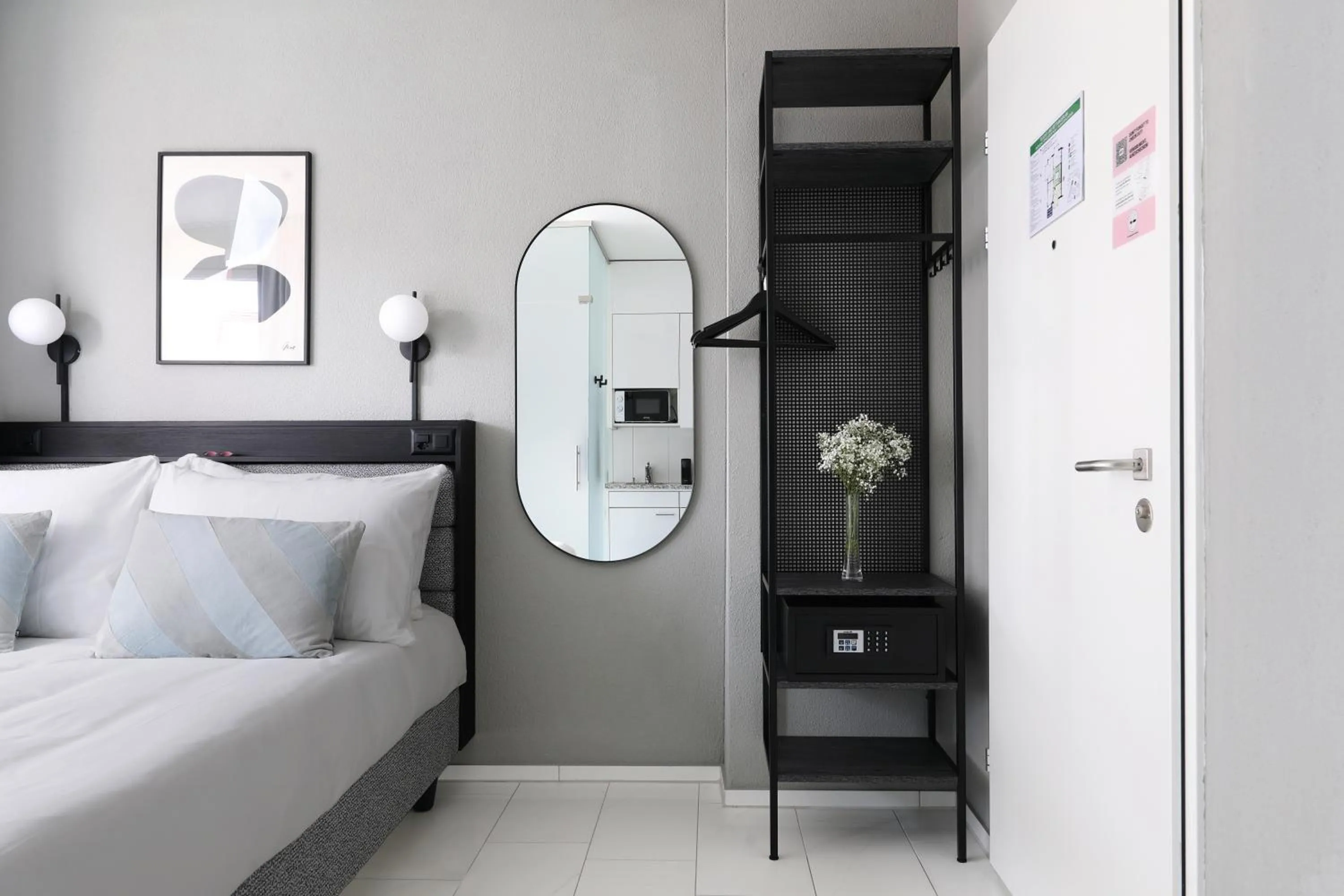 Bedroom, Bed in Numa Zurich Turi