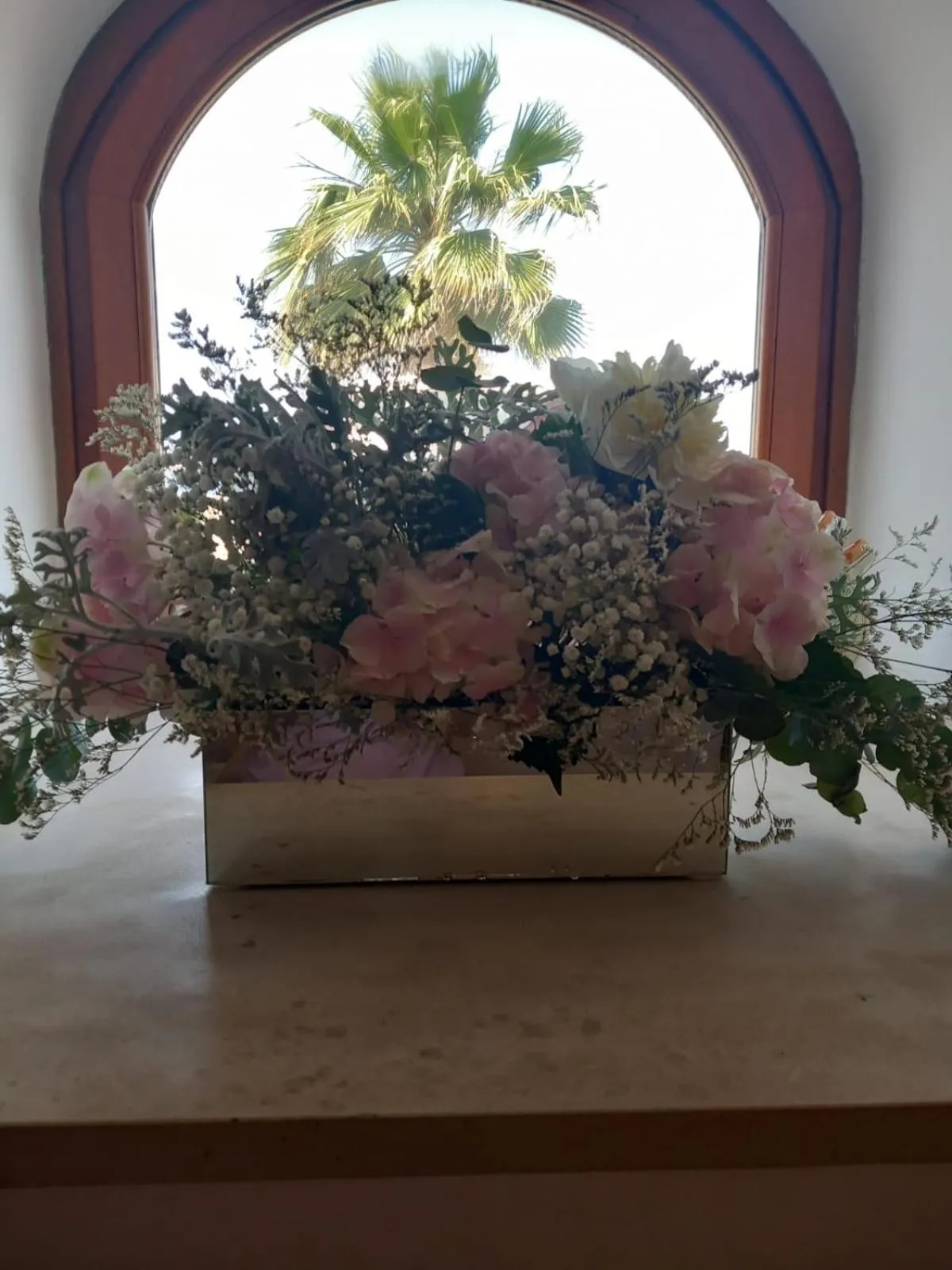 Decorative detail in Hotel La Lampara