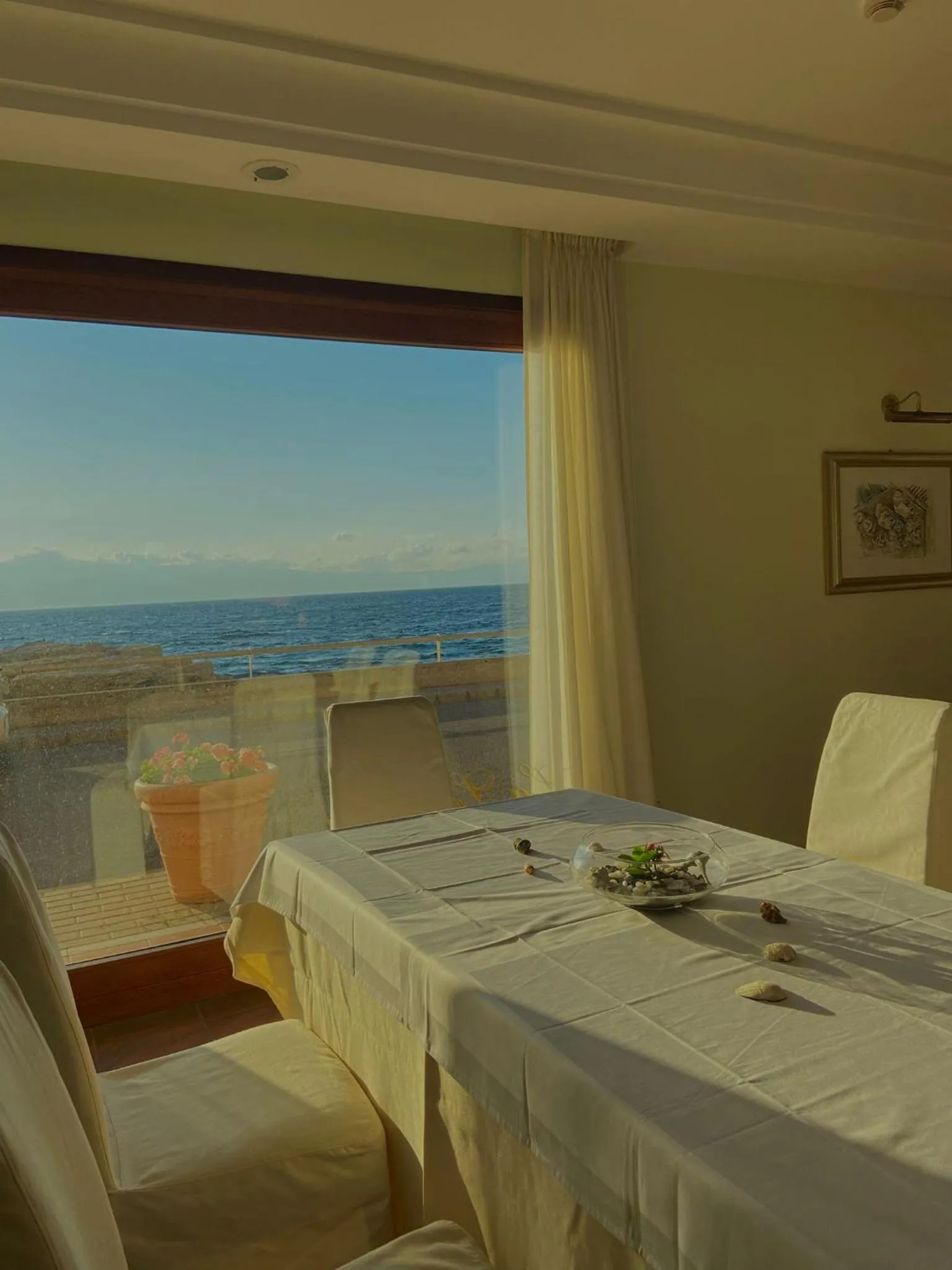 Sea view in Hotel La Lampara