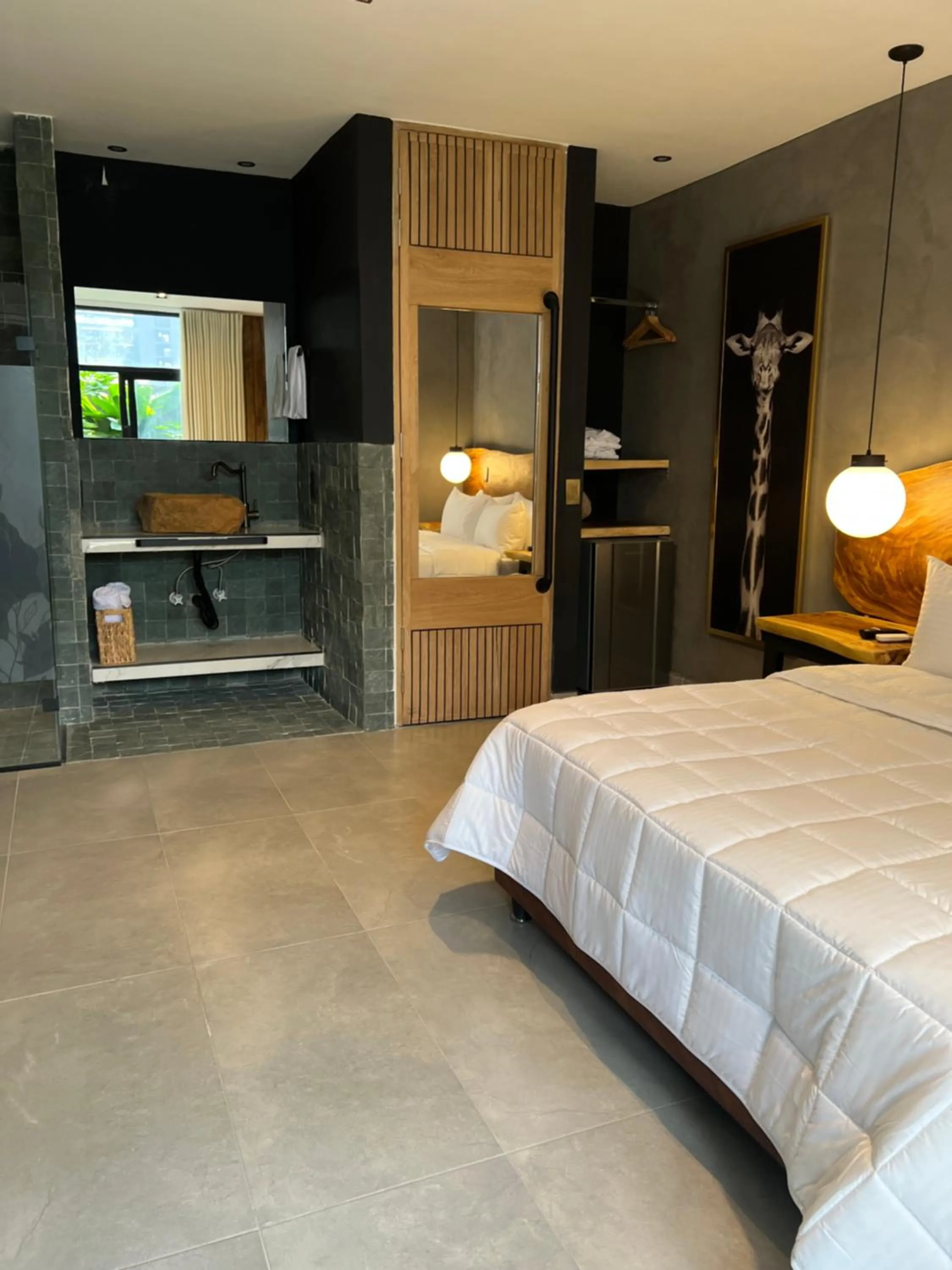 Bed in Hotel Zelva Negra