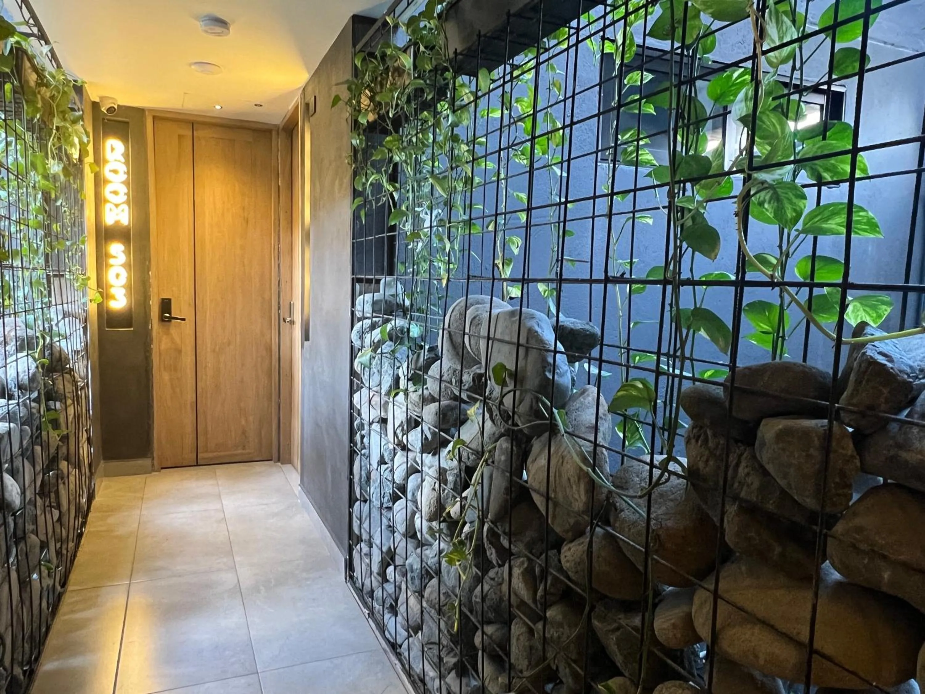 Decorative detail in Hotel Zelva Negra