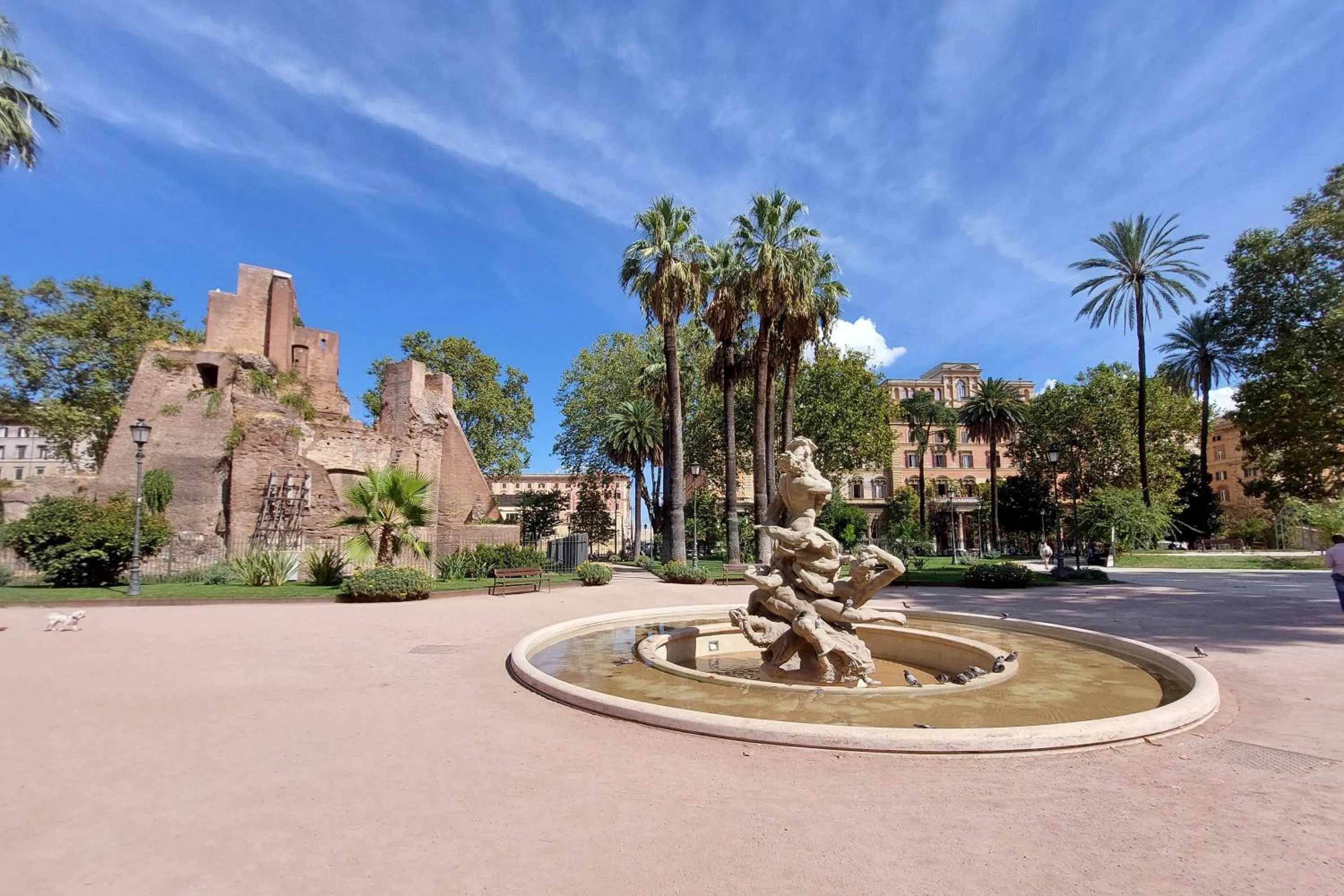 Landmark view in Roman Holiday Suites