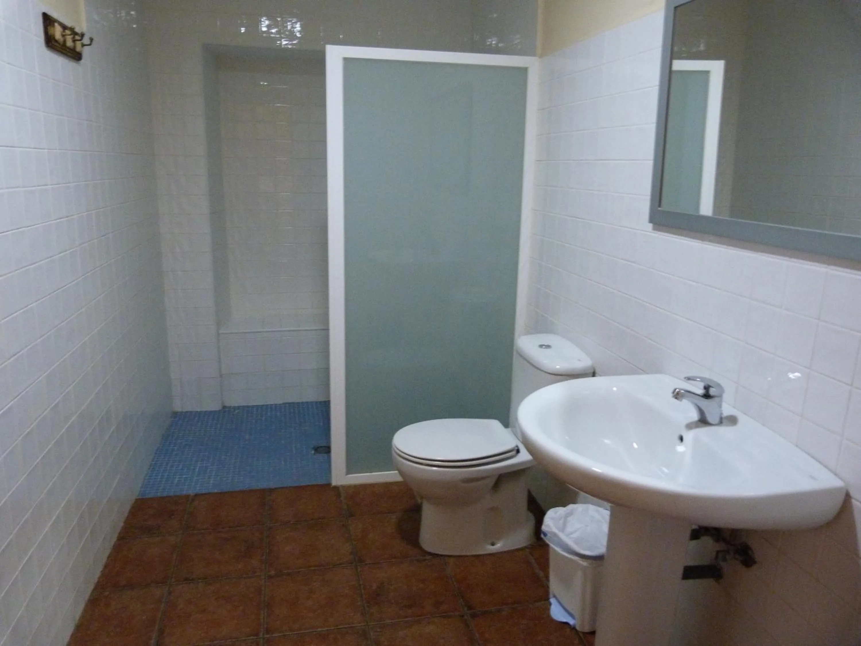 Bathroom in Pensión Albergue A Pedra