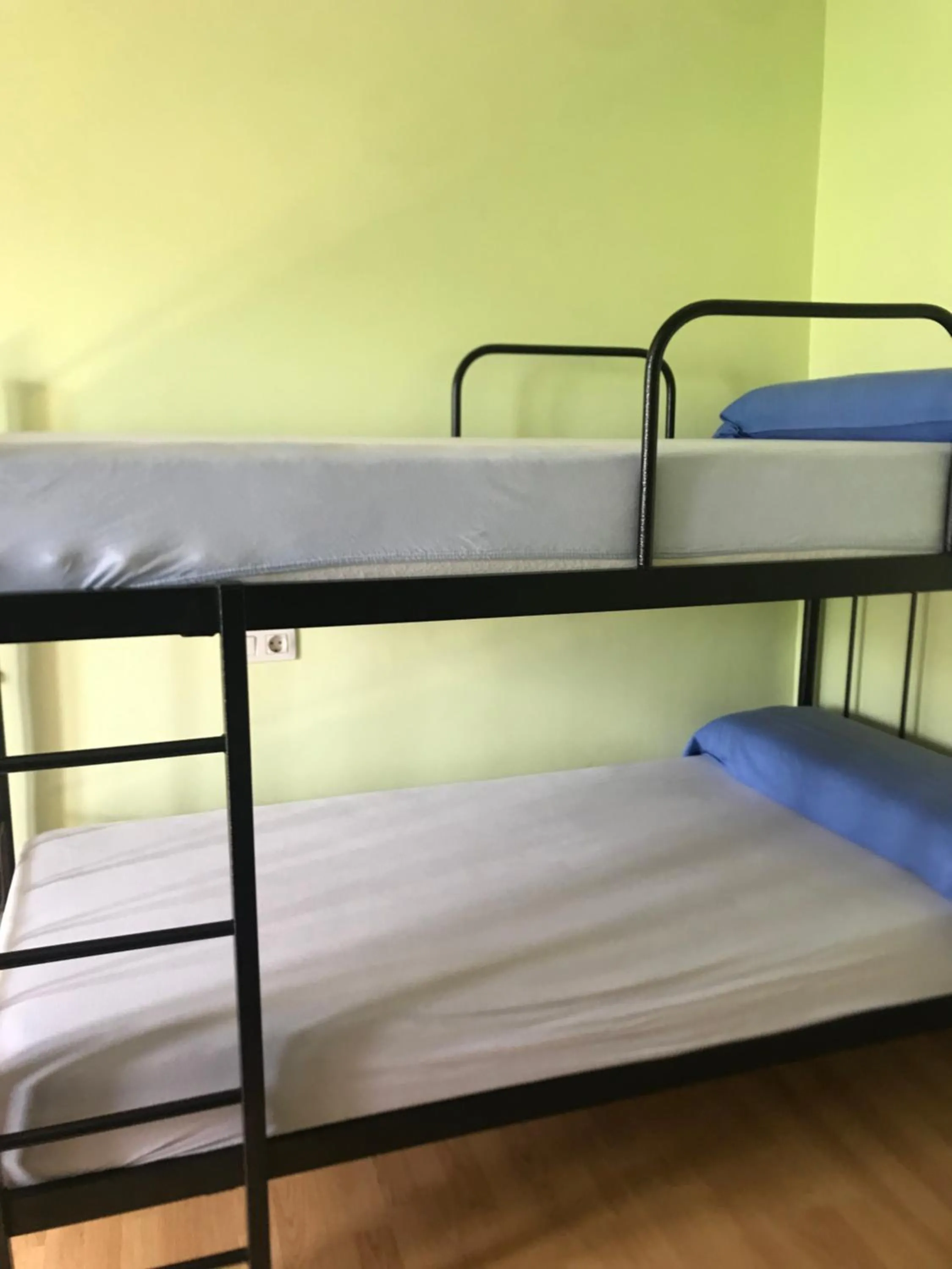 Bed in Pensión Albergue A Pedra