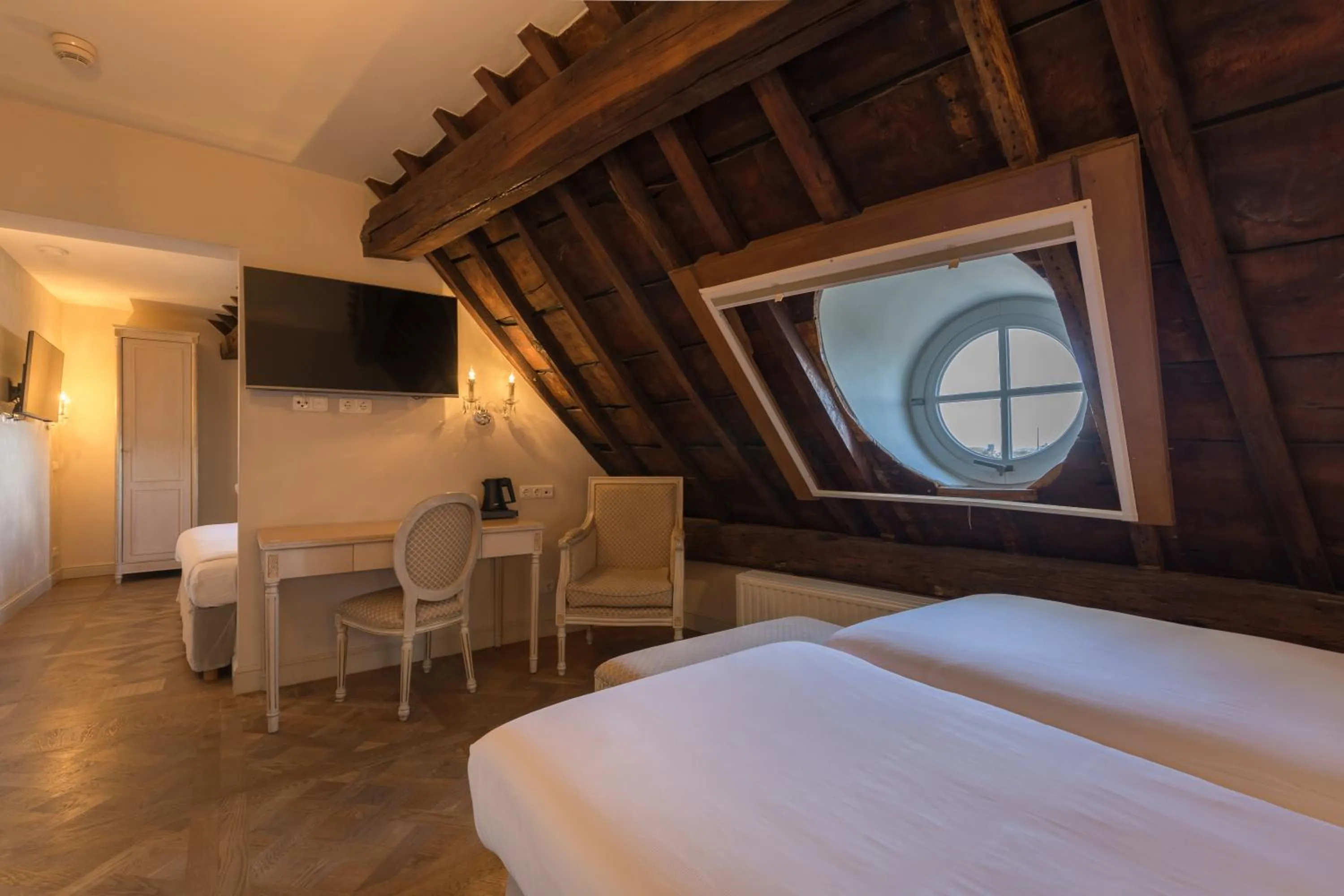 Bedroom, Bed in Amrâth Hotel Bigarré