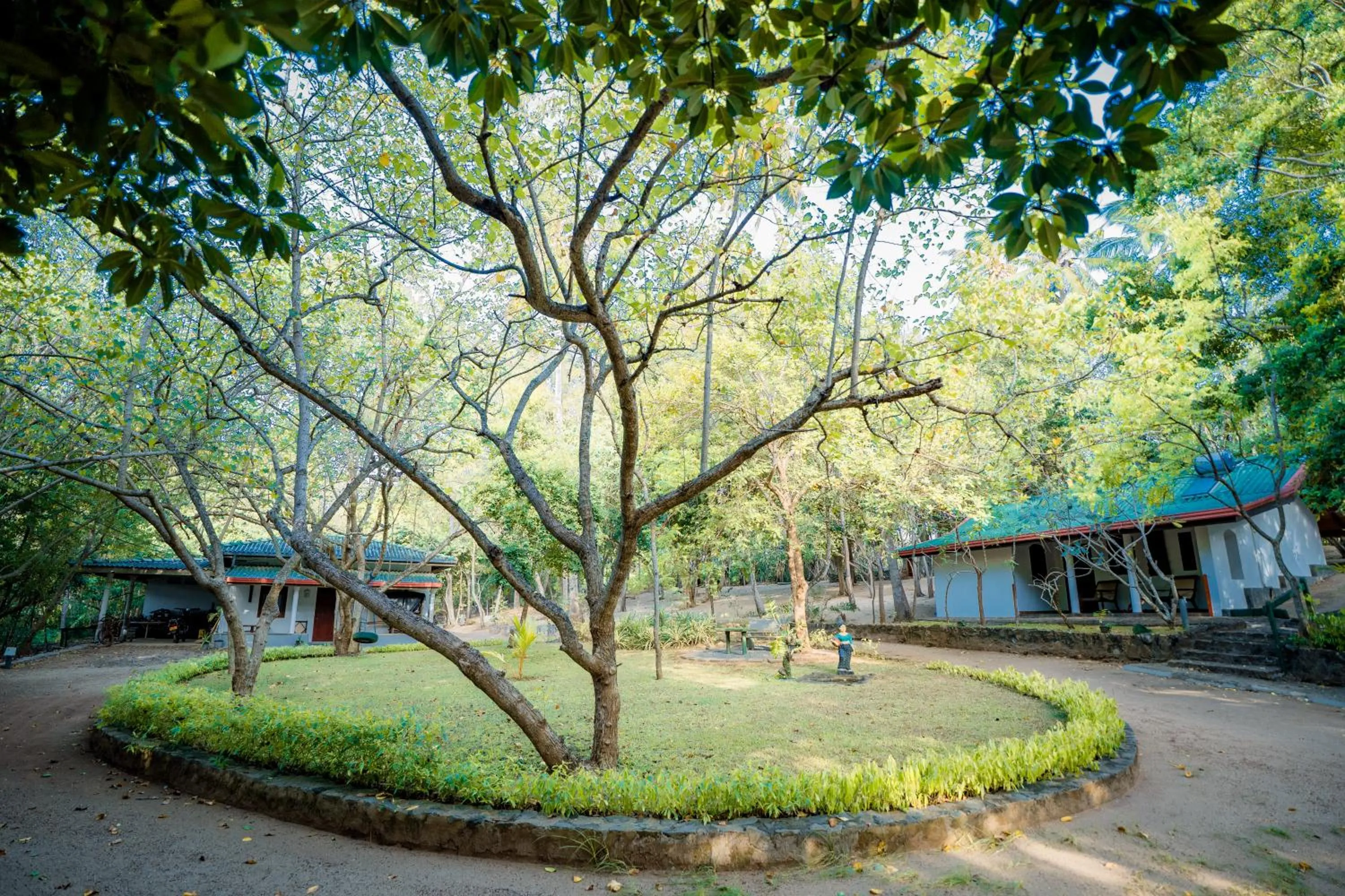 Garden in The Waves Beach Chalets