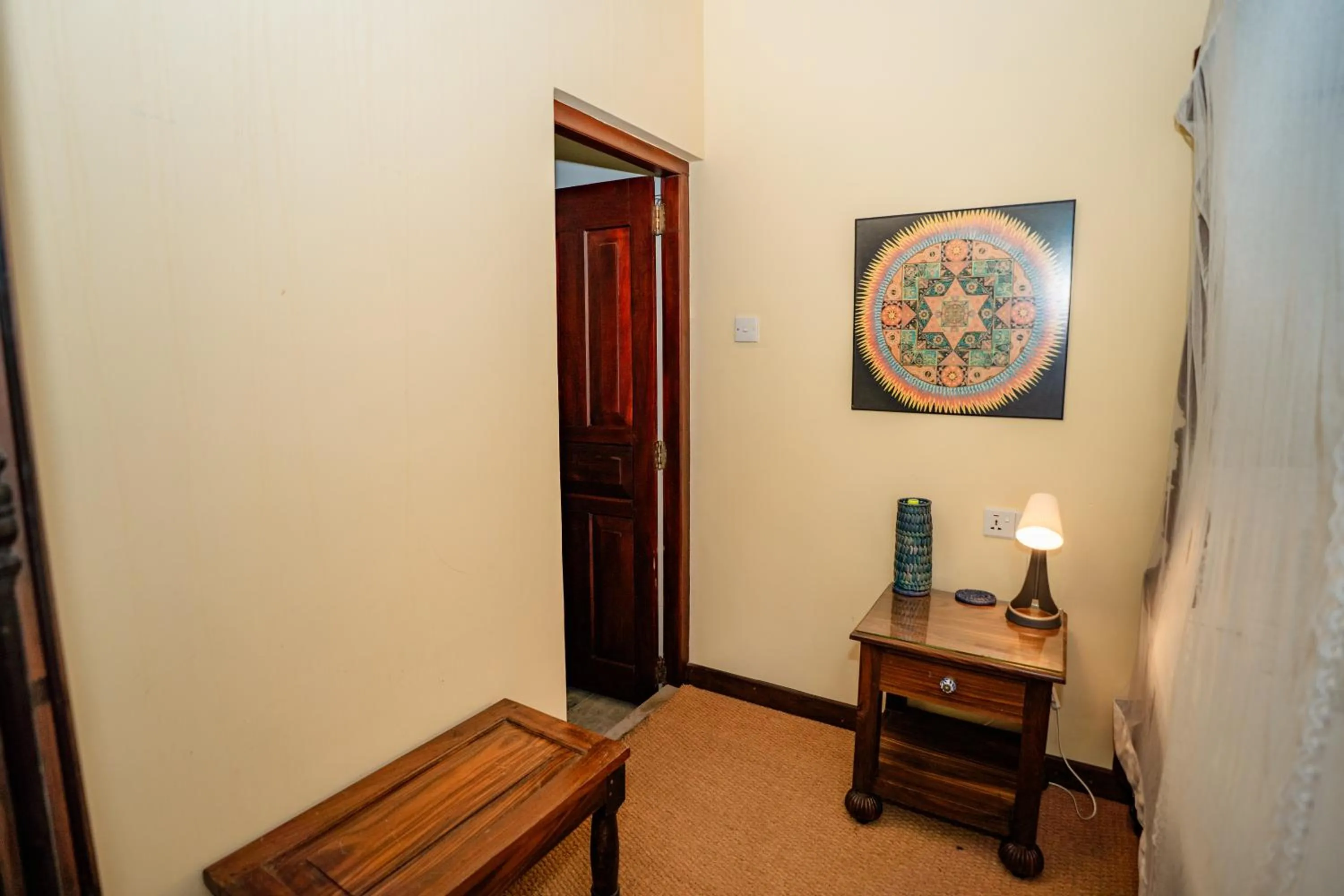 Bedroom in The Waves Beach Chalets
