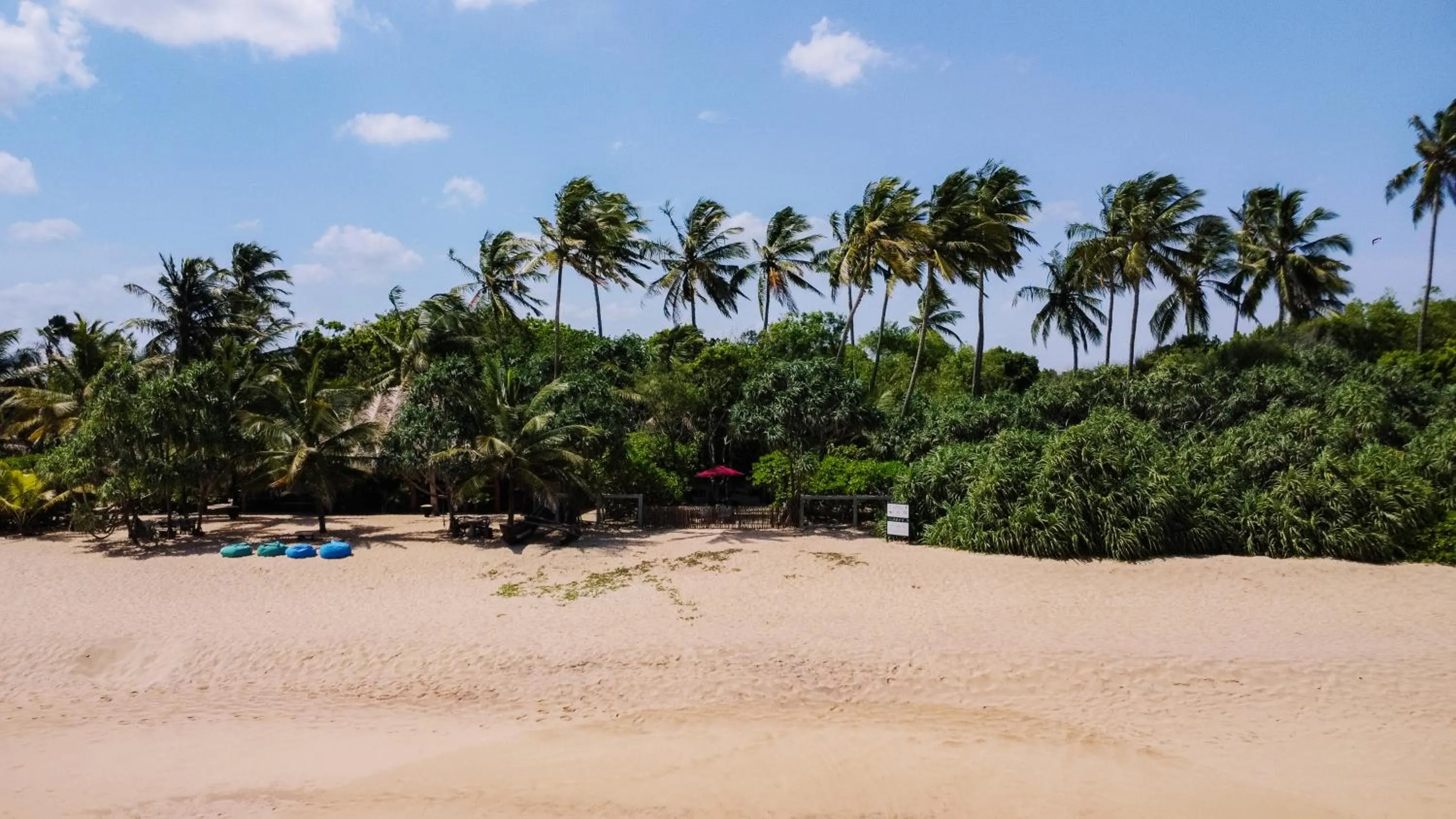 Beach in The Waves Beach Chalets