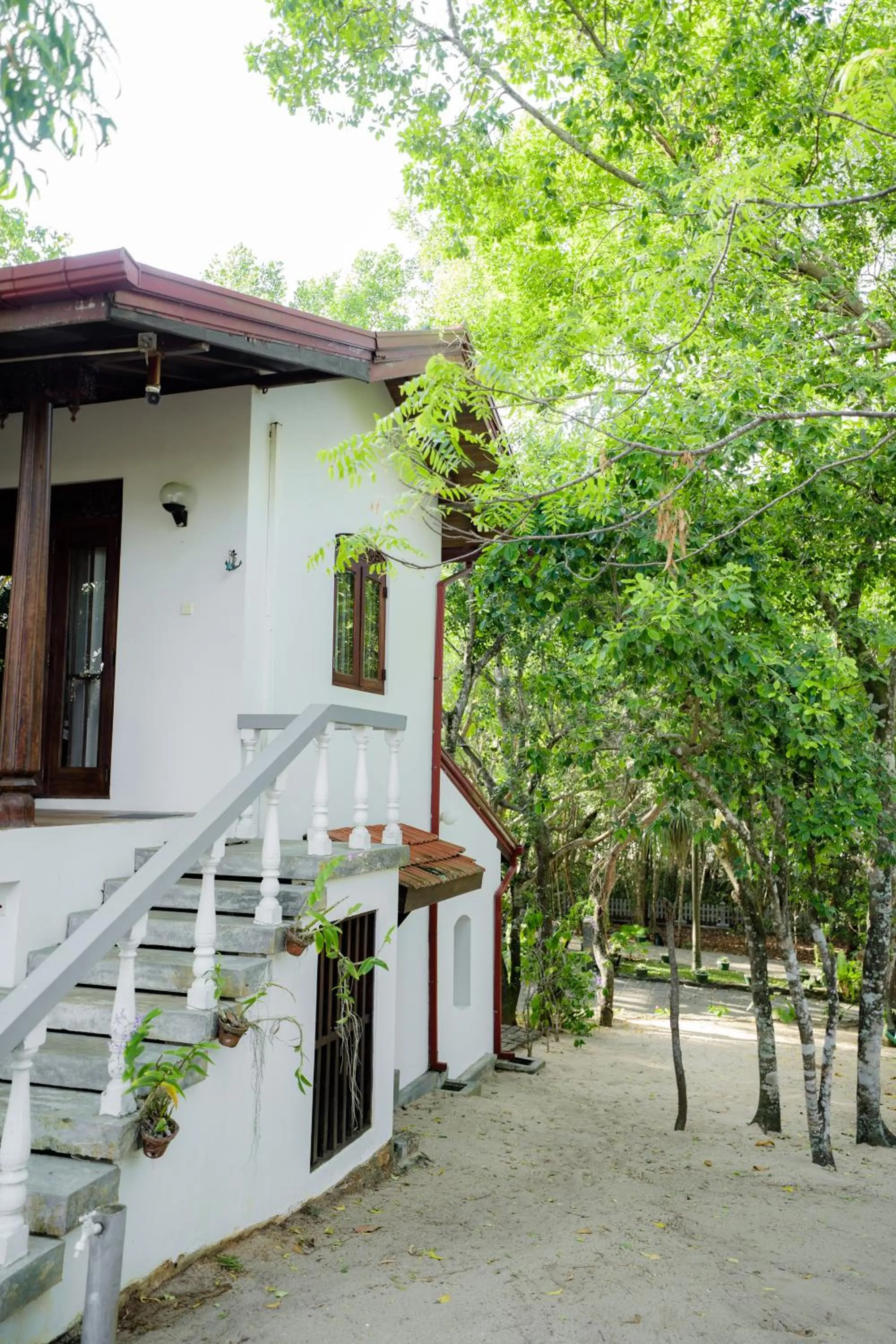 Balcony/Terrace in The Waves Beach Chalets