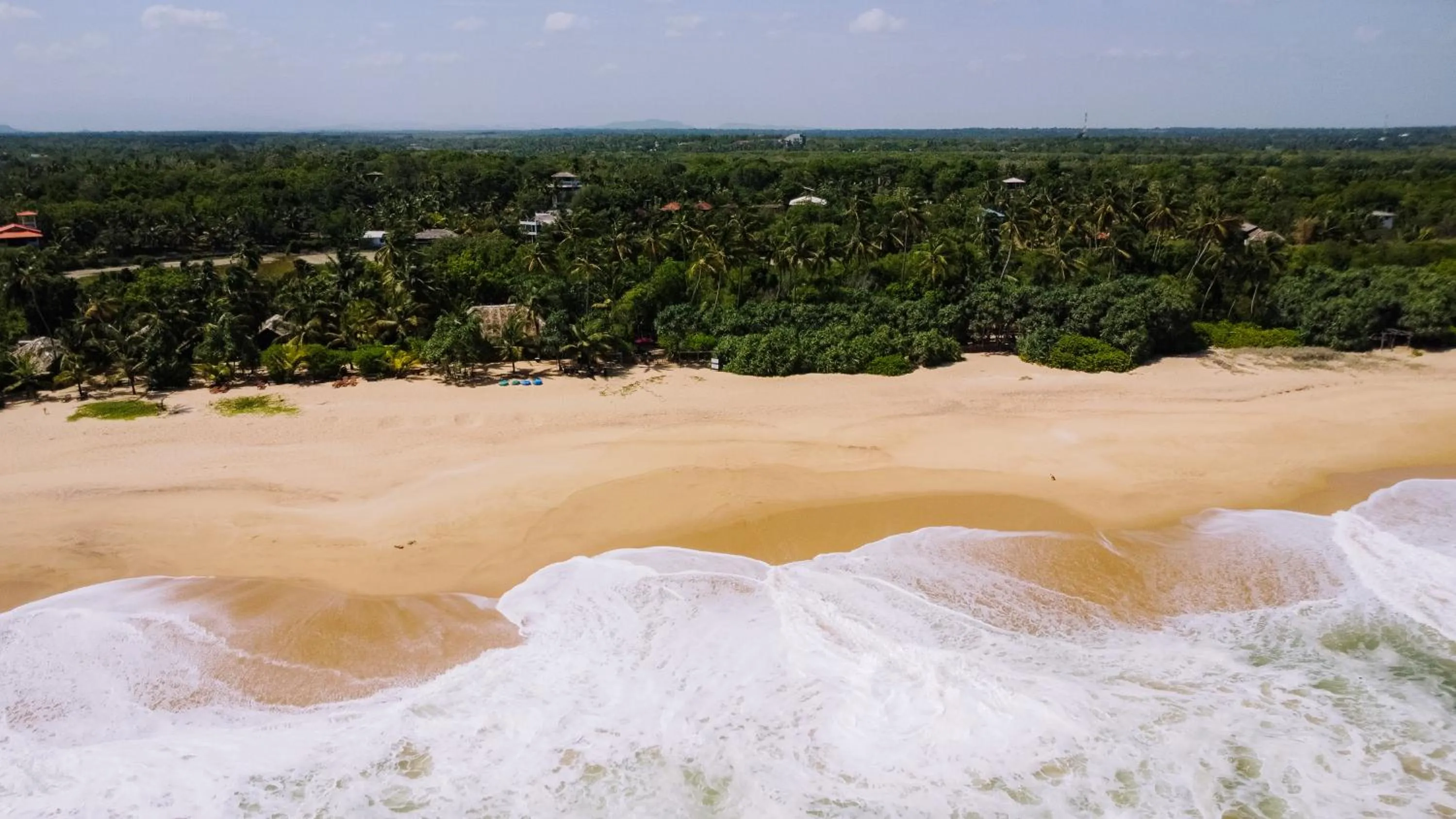 Beach in The Waves Beach Chalets