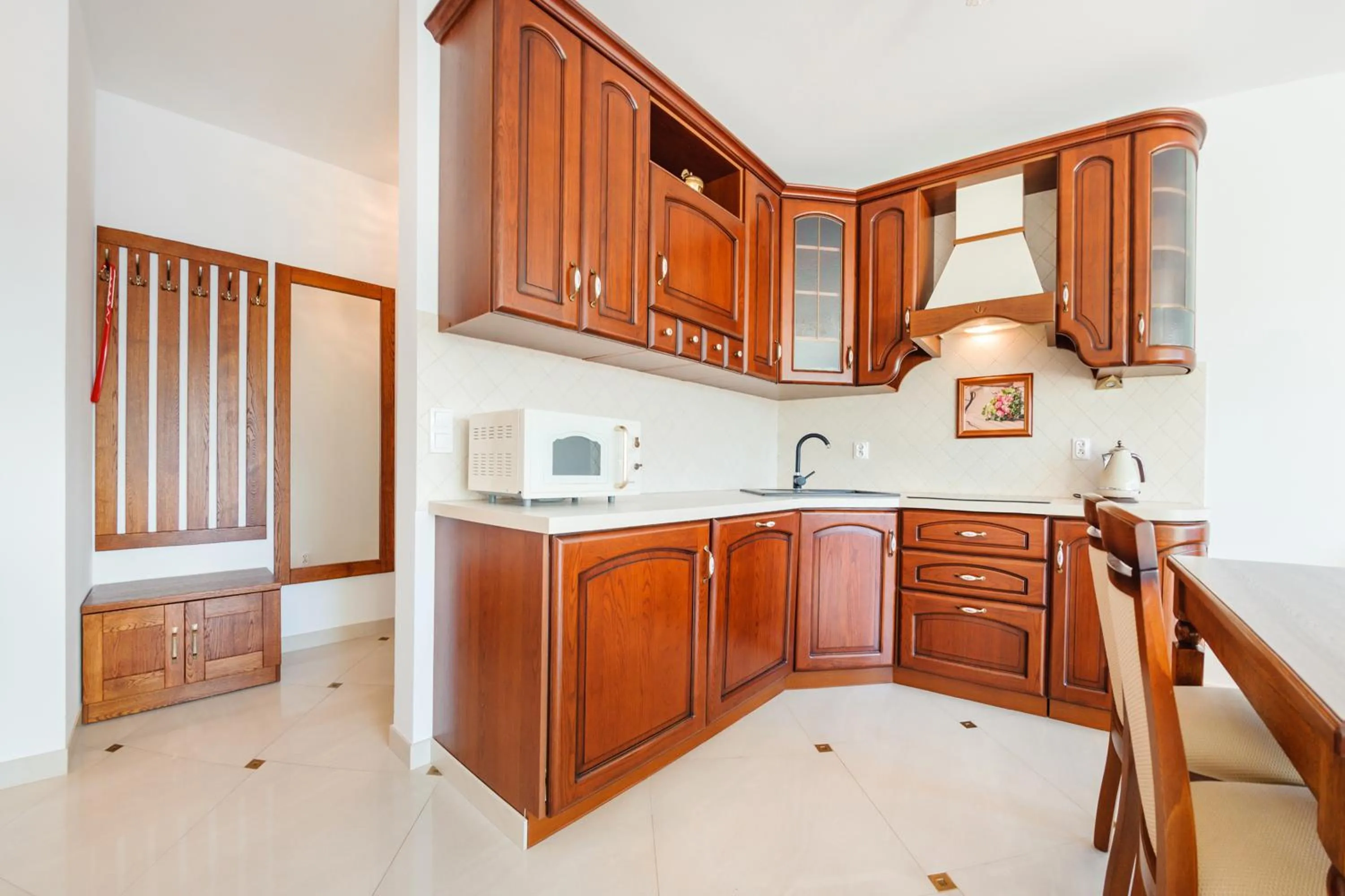 Kitchen or kitchenette in Bulwar Portowy, Sun & Snow