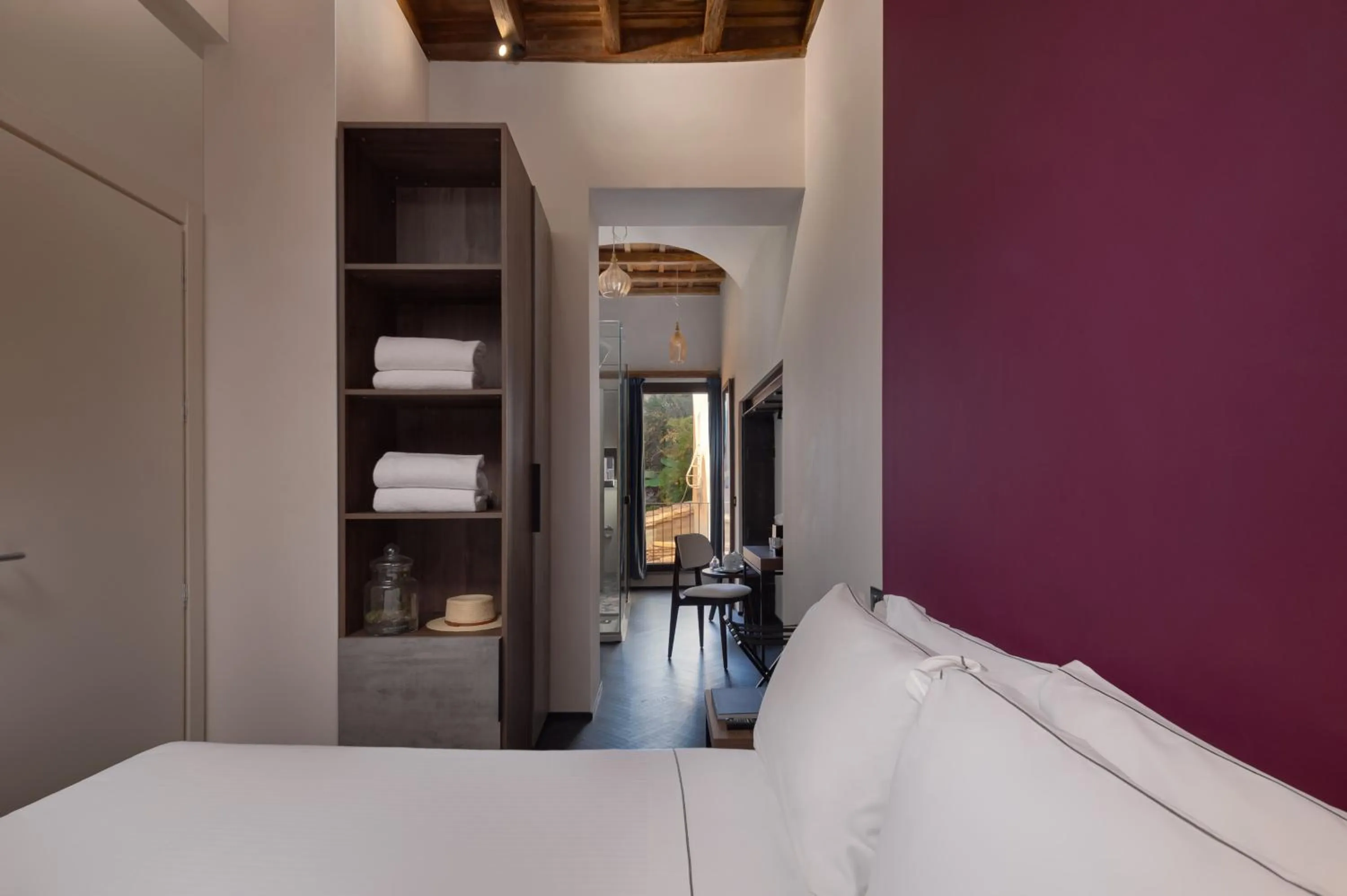 Bed in Passpartout Boutique Palace