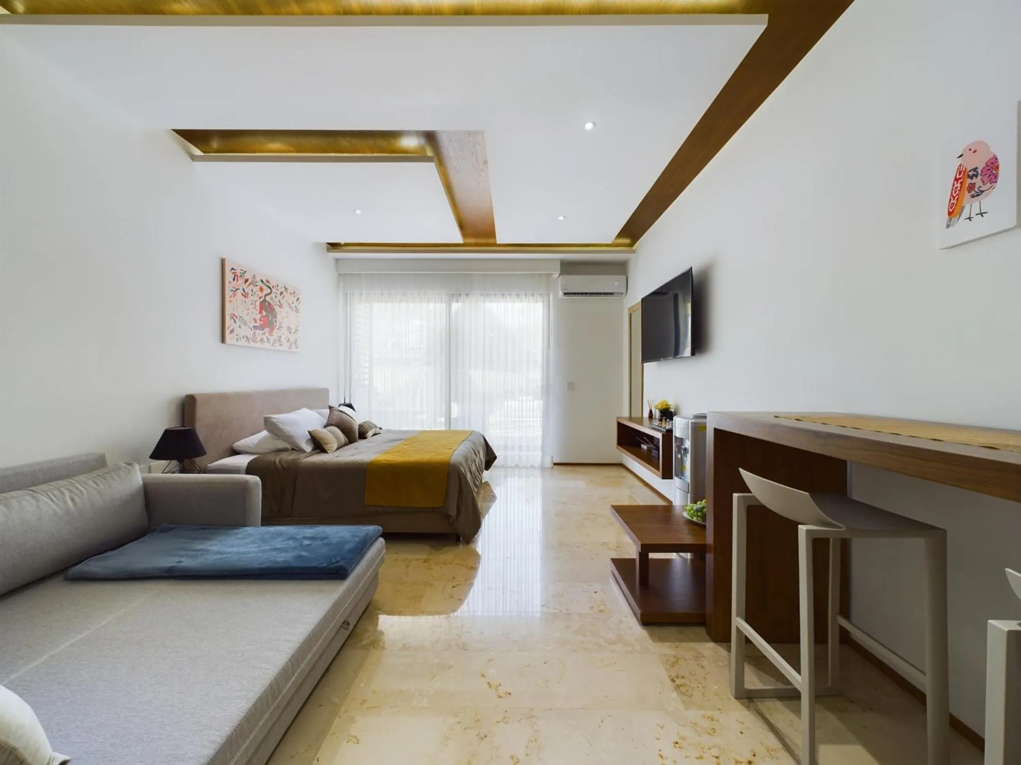 Bed in Studio near to 5th Avenue, Bars & Beautiful views By Yeah