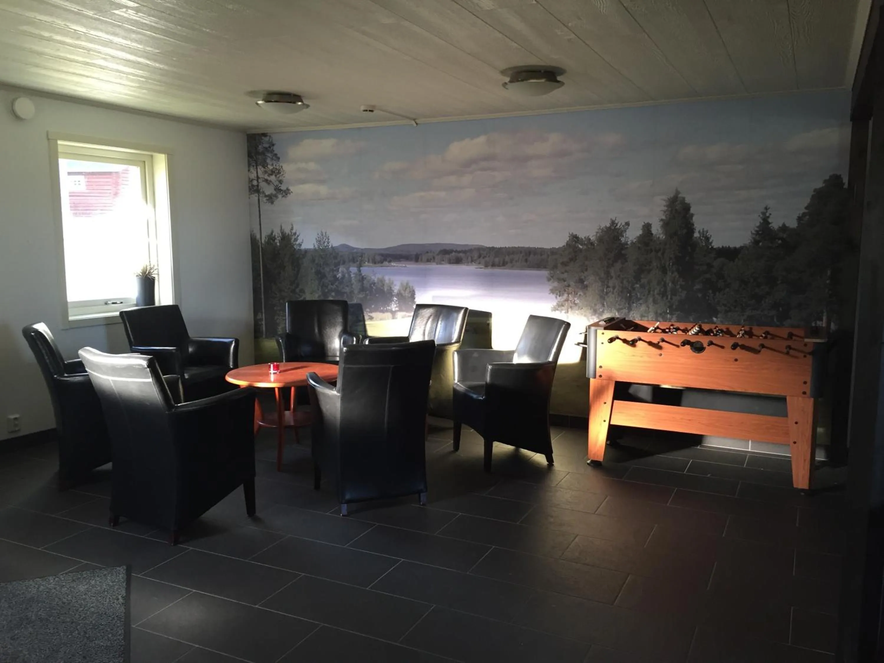 Seating area in Piteå Golfhotell