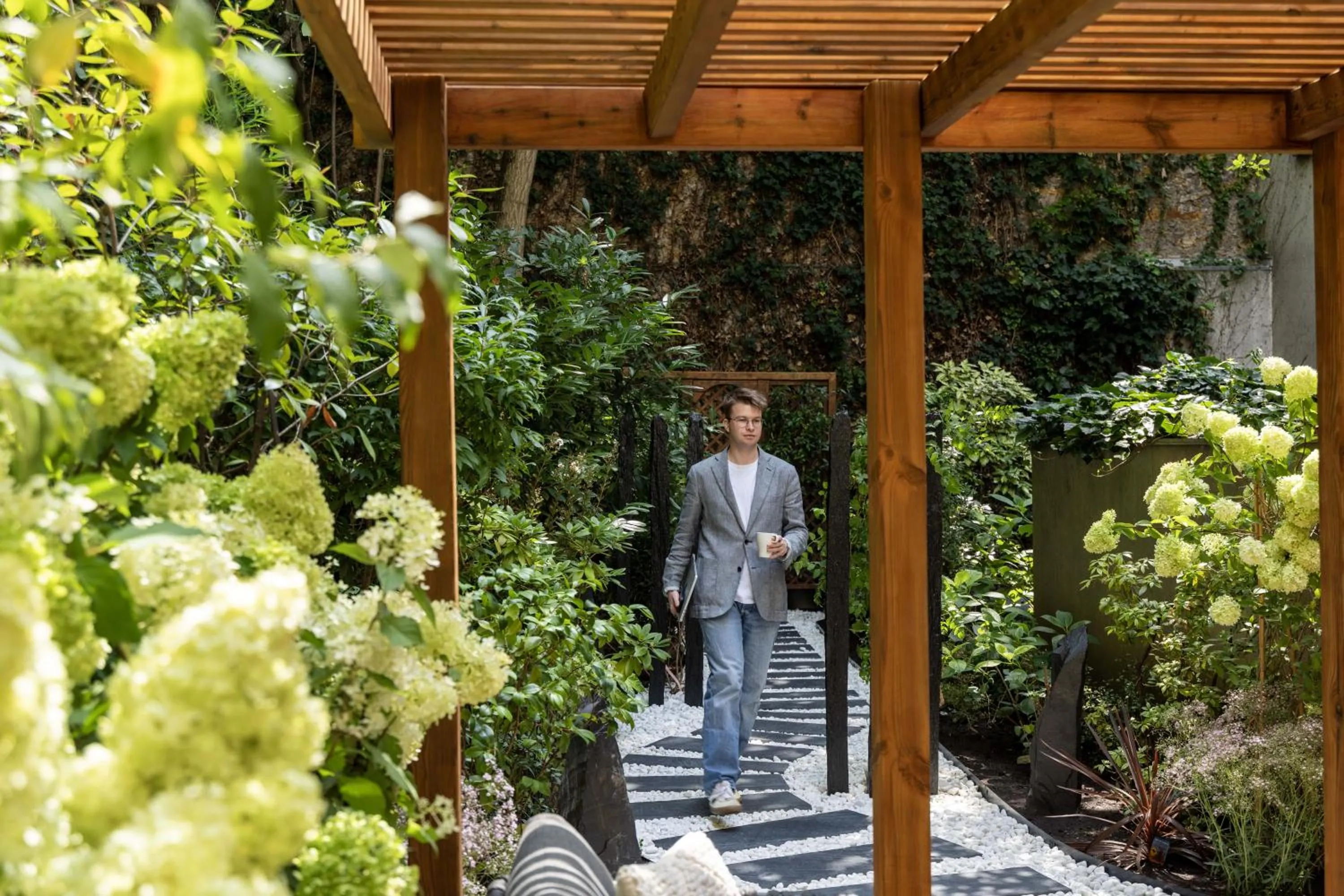 Spring in Hotel Paris Louis Blanc