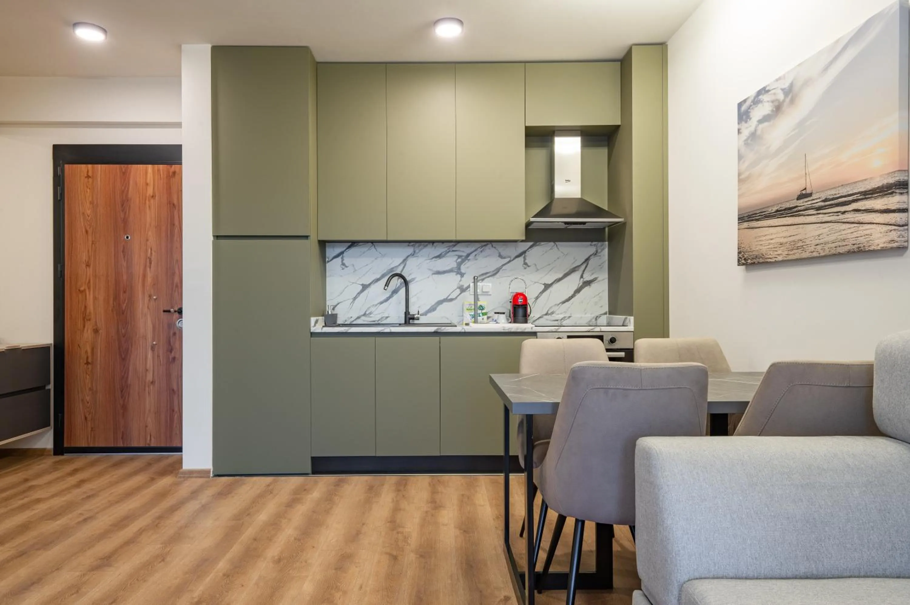 kitchen in Dulamerovic Hotel