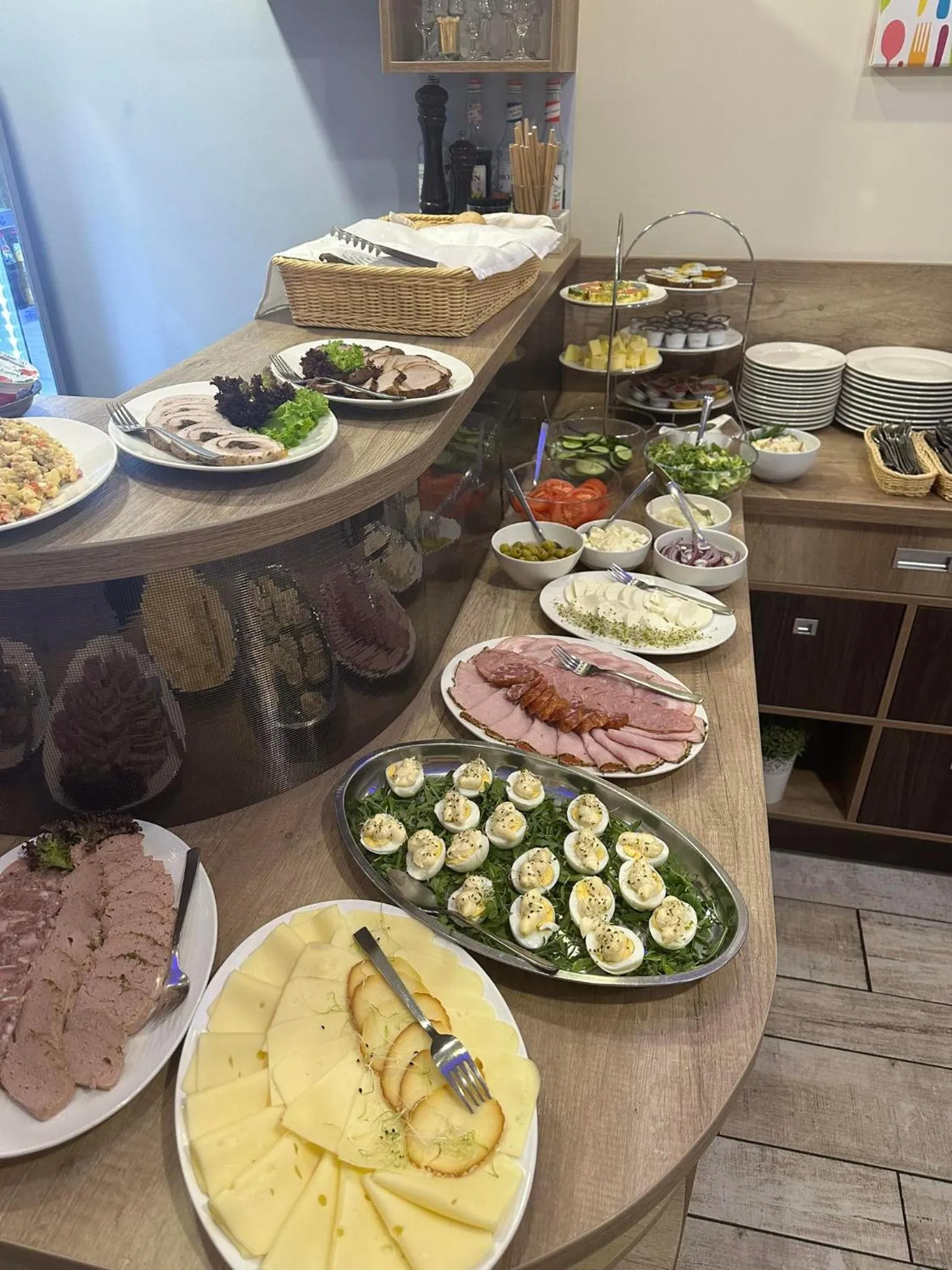 Breakfast in Hotel Cykada